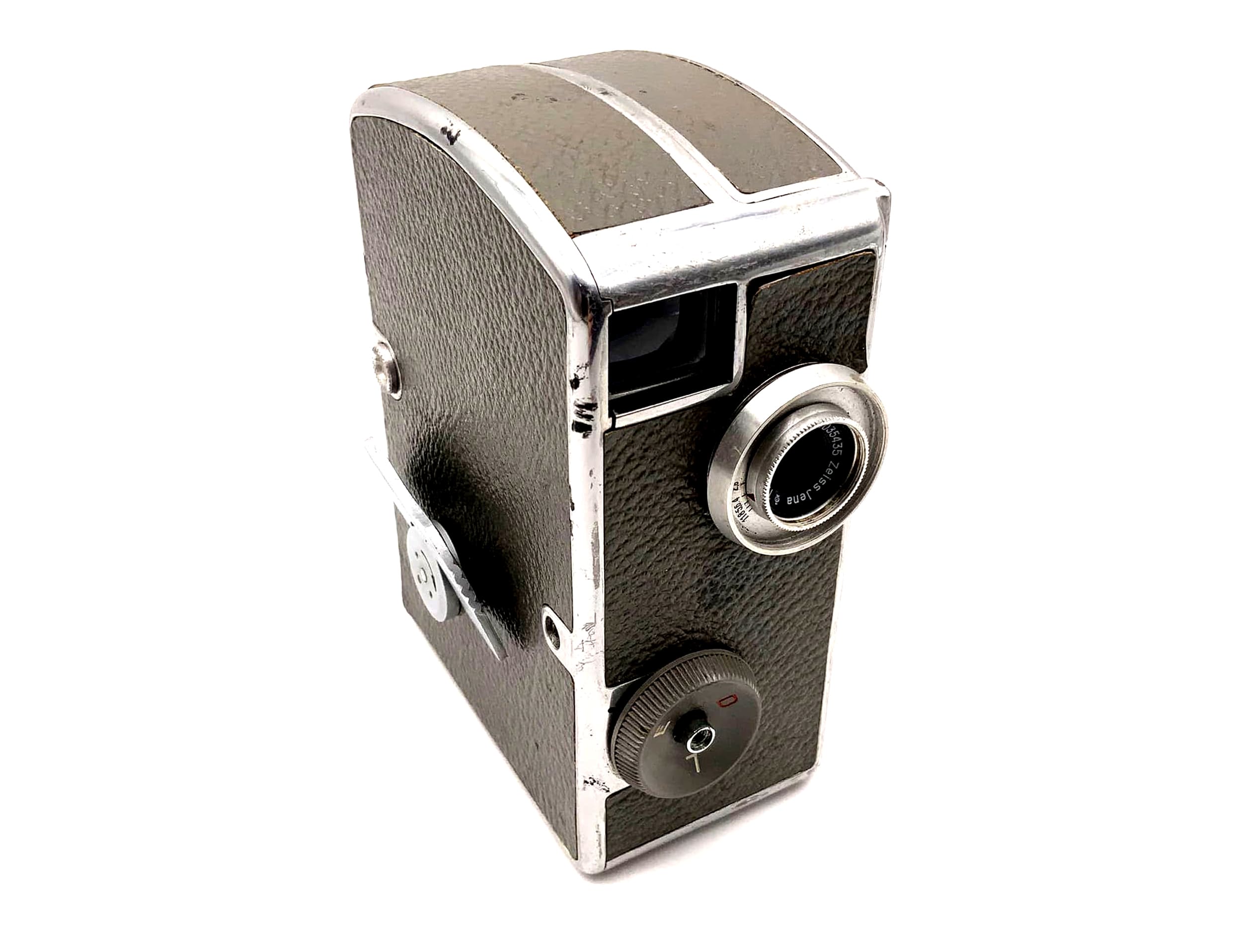 Appareil photo argentique Pentacon AK8, appareil photo 16 mm, appareil photo Carl Zeiss Triotar 2,8 10 mm