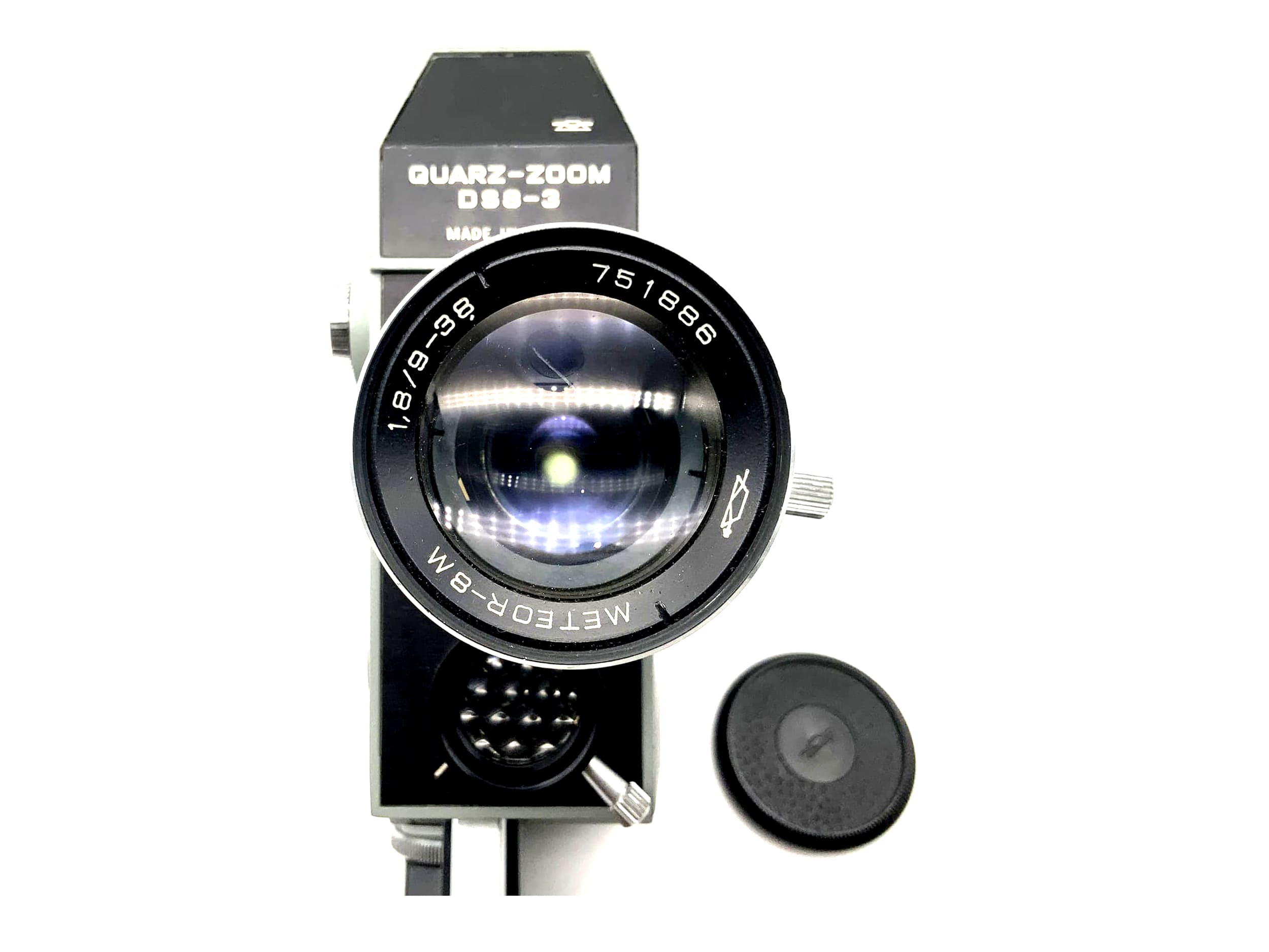 Caméra argentique Zenit Quartz DS8-3 Meteor-8M Fabriquée en URSS Caméra 16 mm