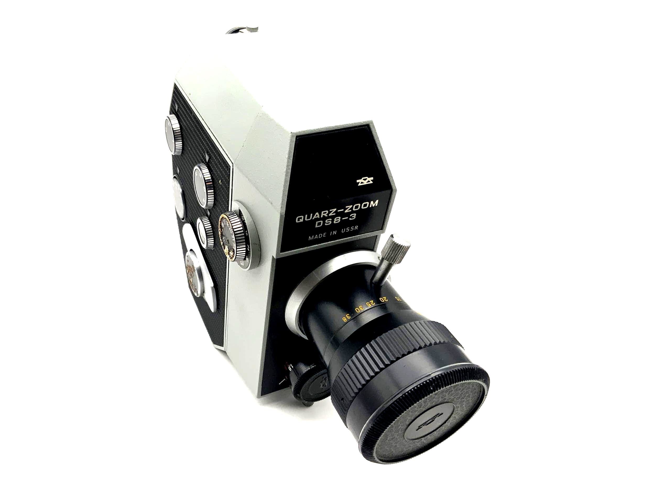 Appareil photo argentique Quartz DS8-3 sans poignée Fabriqué en URSS Caméra Super 8