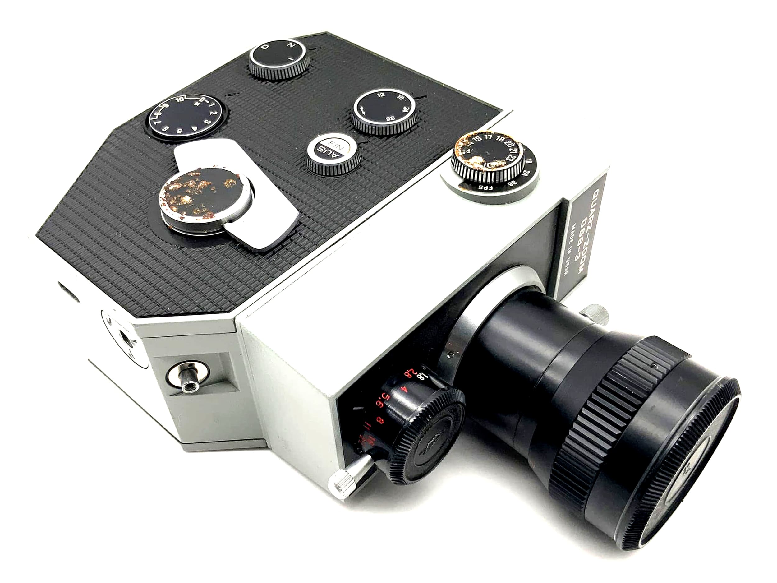 Appareil photo argentique Quartz DS8-3 sans poignée Fabriqué en URSS Caméra Super 8