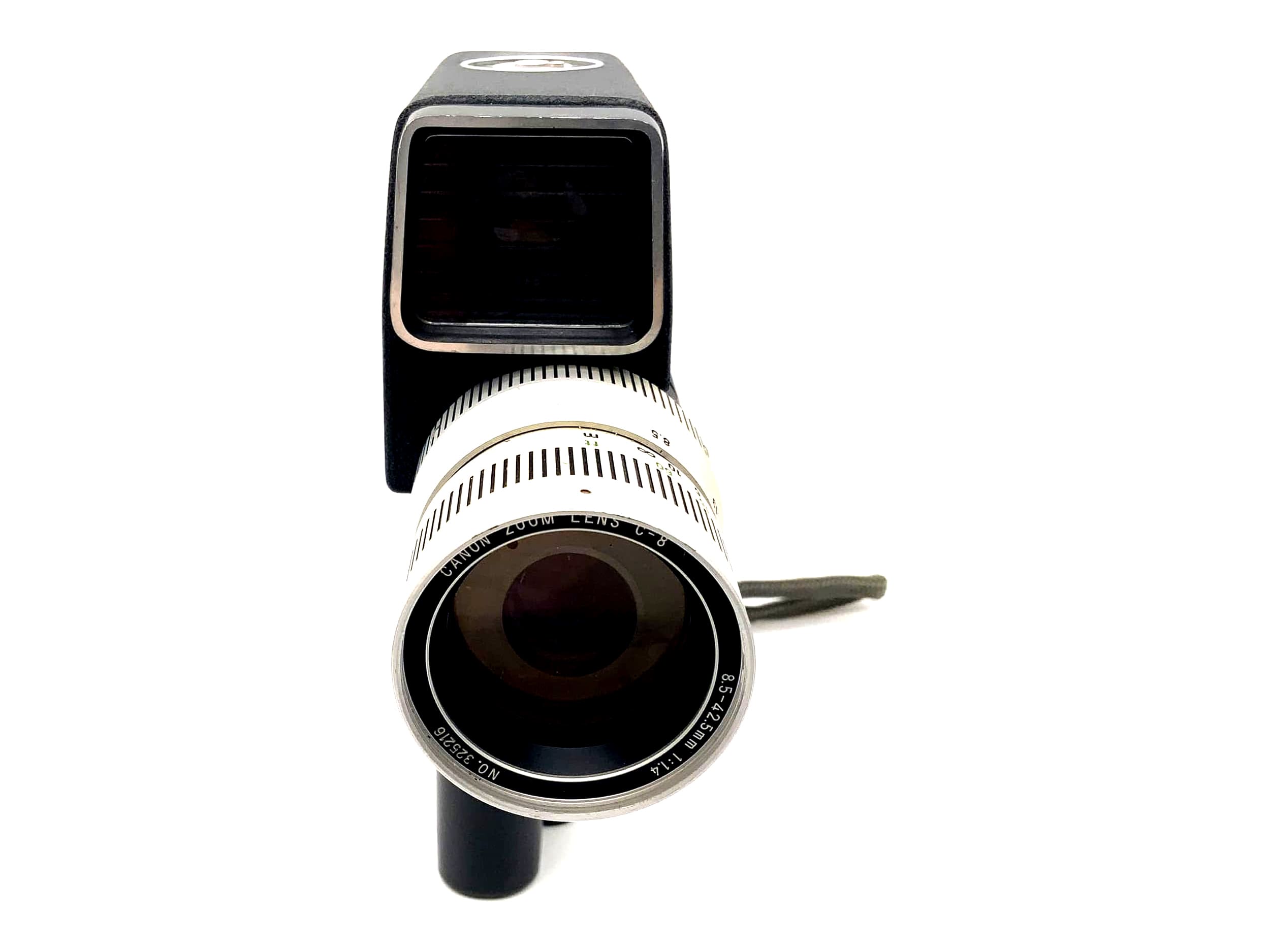 Appareil photo argentique Canon Reflex Zoom 8-3 avec appareil photo C-8 Grip Super 8