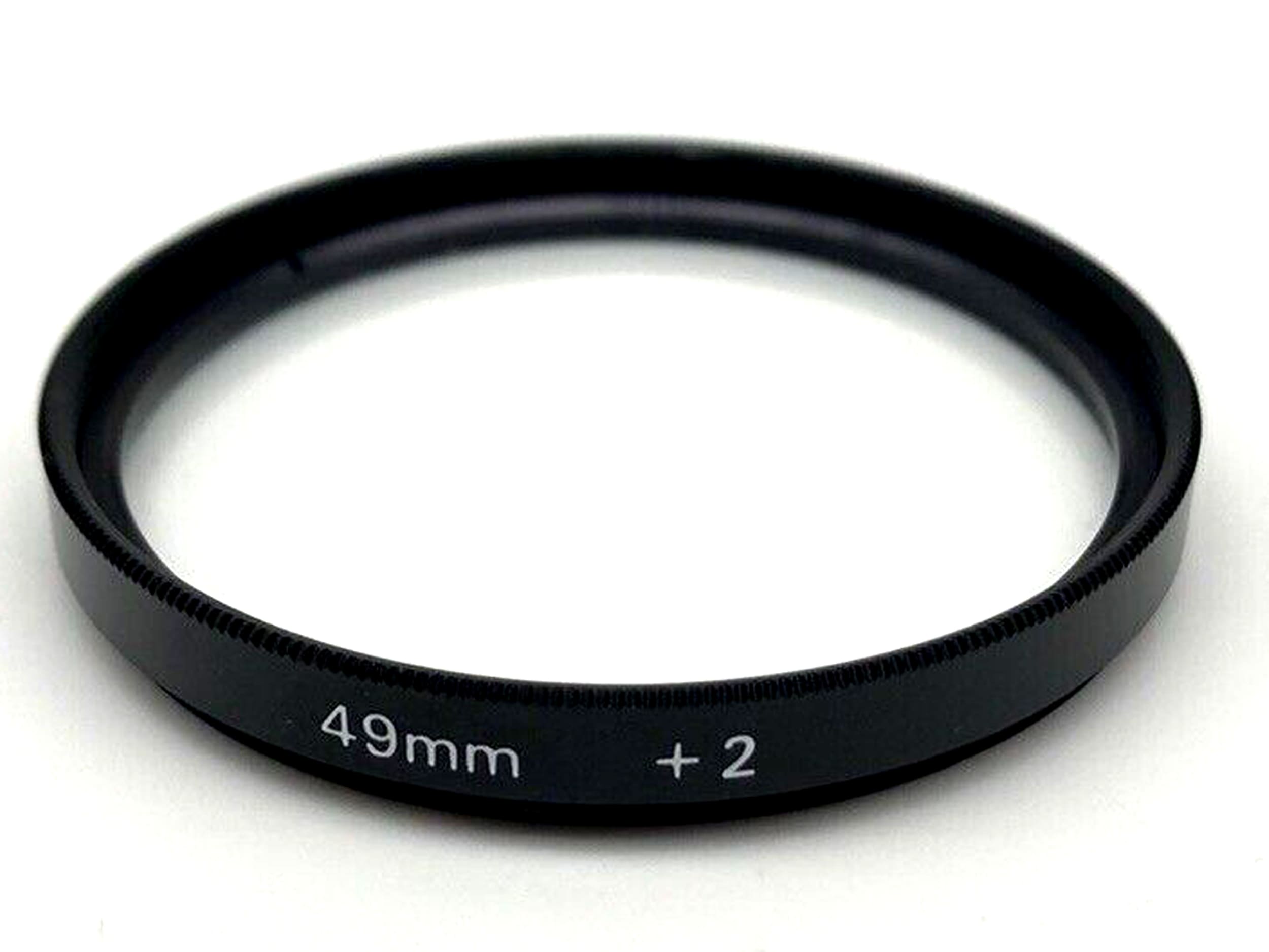 49mm +2 | Filter für Kameraobjektiv | Linsenfilter | 49mm