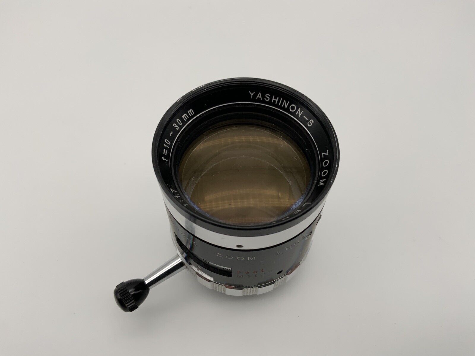 Yashinon-S Zoom Lens 1:1.8 F=12-30 YASHICA JAPAN lens for Yashica Video 8