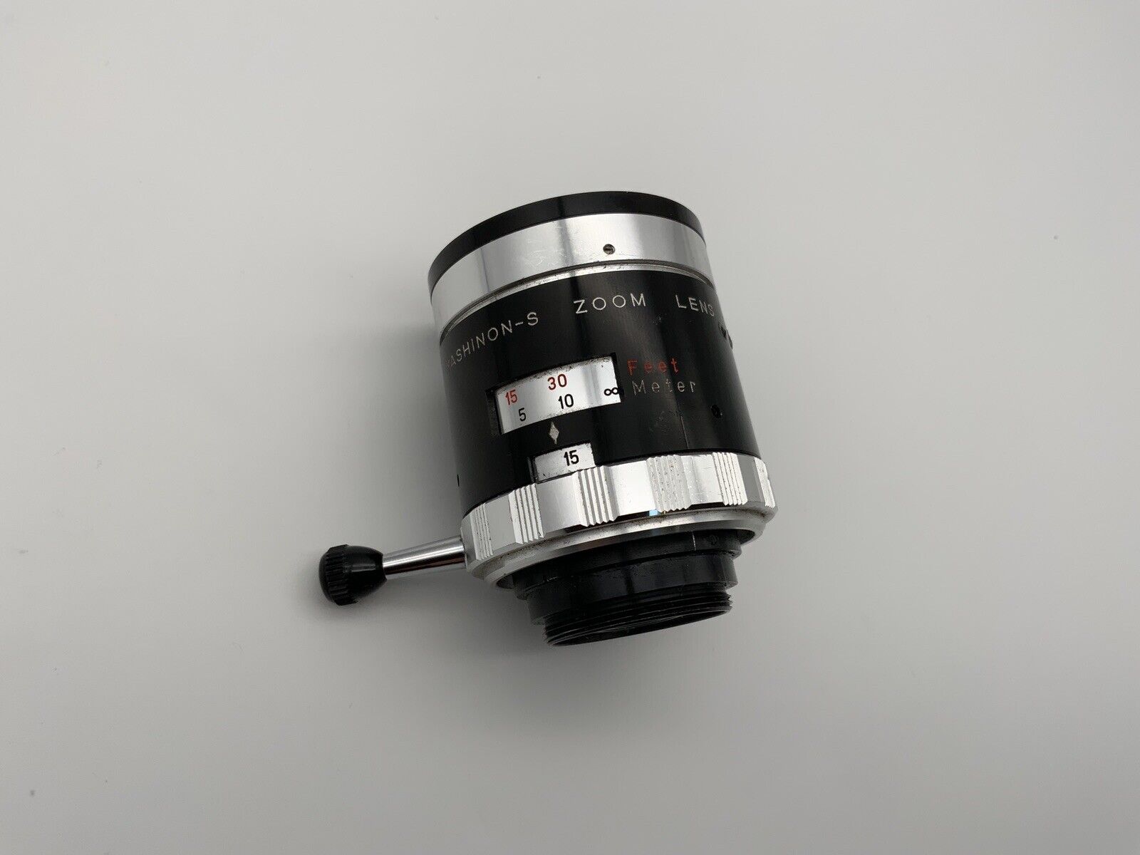 Yashinon-S Zoom Lens 1:1.8 F=12-30 YASHICA JAPAN lens for Yashica Video 8
