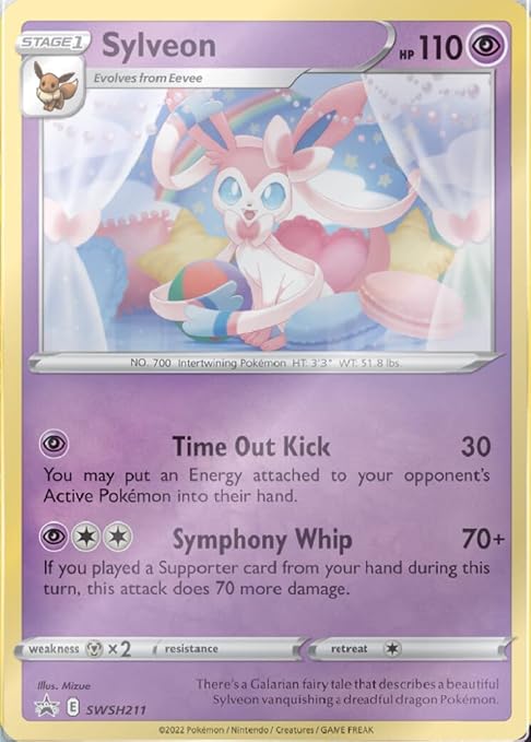 Pokémon Sword & Shield Astral Radiance 3 Pack Blister Sylveon (English)