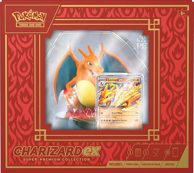 Pokémon Crimson & Purple Charizard-ex Super Premium Collection (German)