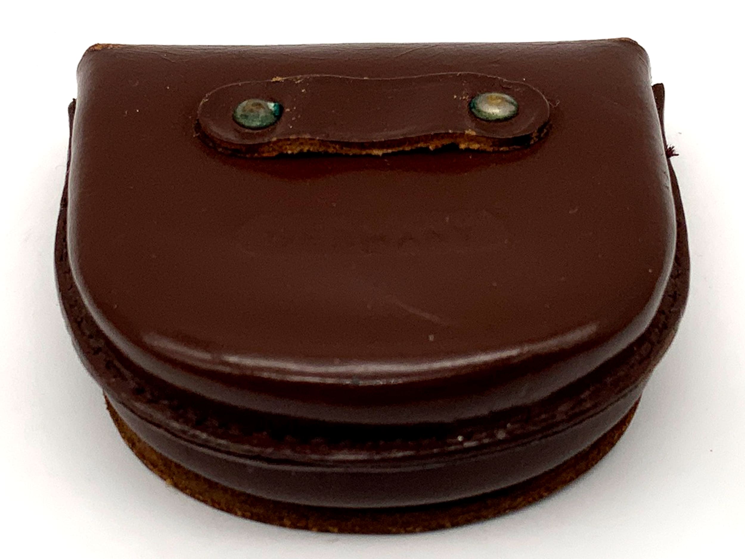 Rollei Tasche braun für Filter Bajonett III / Bay 3 Rollei F&H Ledertasche