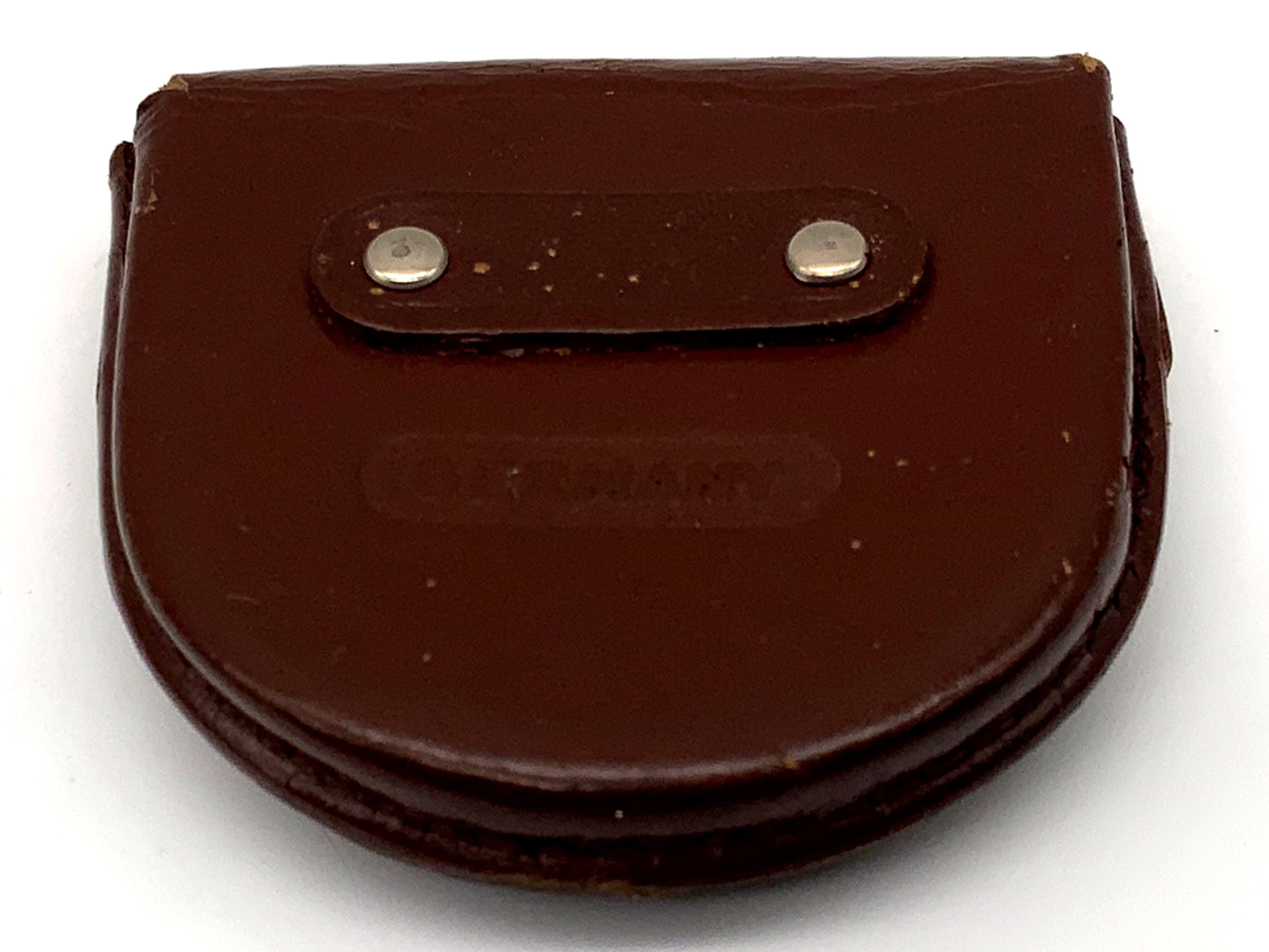 Sacoche Rollei marron pour filtre baïonnette II / Bay 2 Sacoche en cuir Rollei F&H