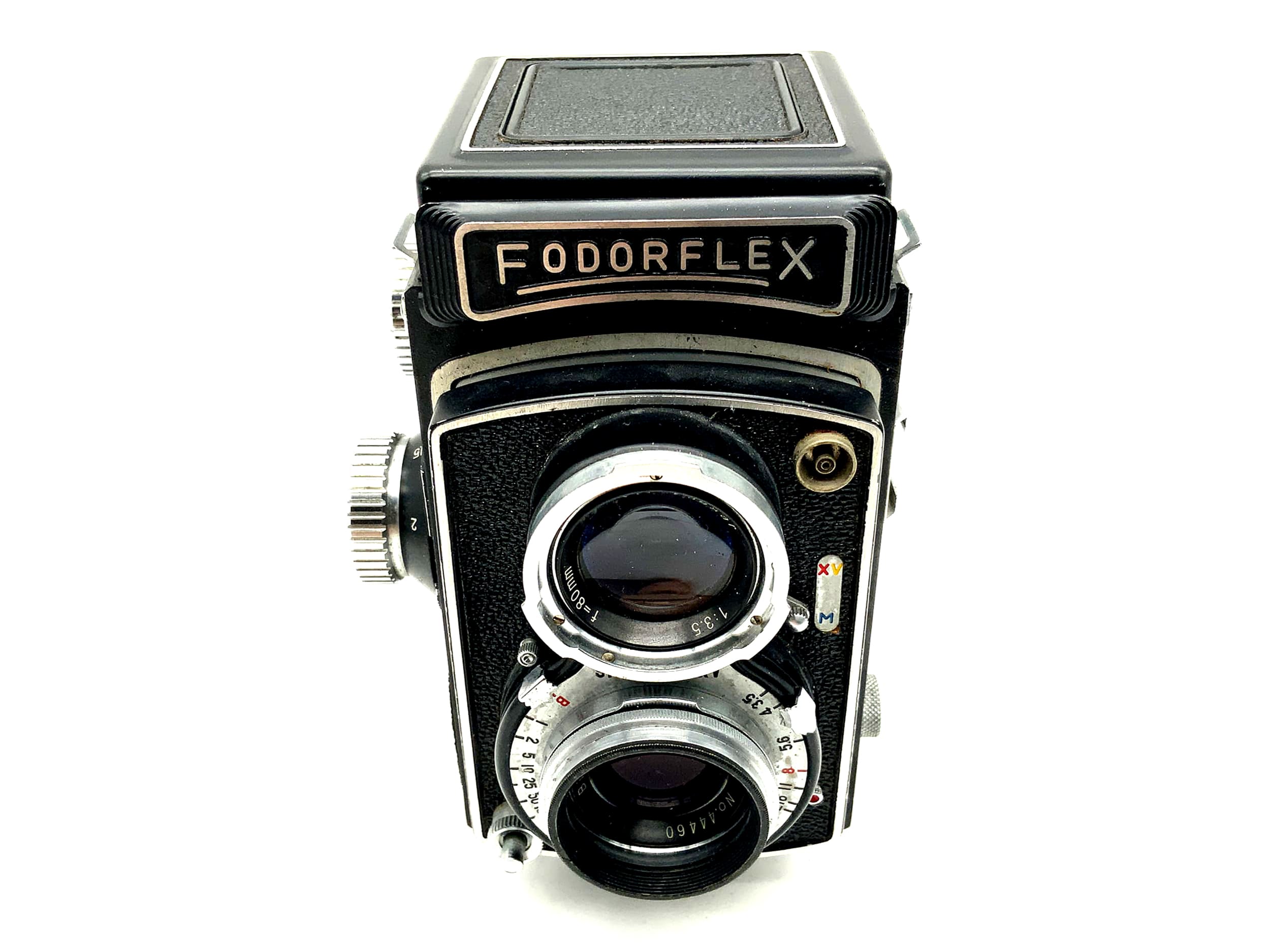 Fodor Fodorflex TLR mit Biokor 1:3.5 f=80mm F.C Synchro-Compur zweiäugige Kamera