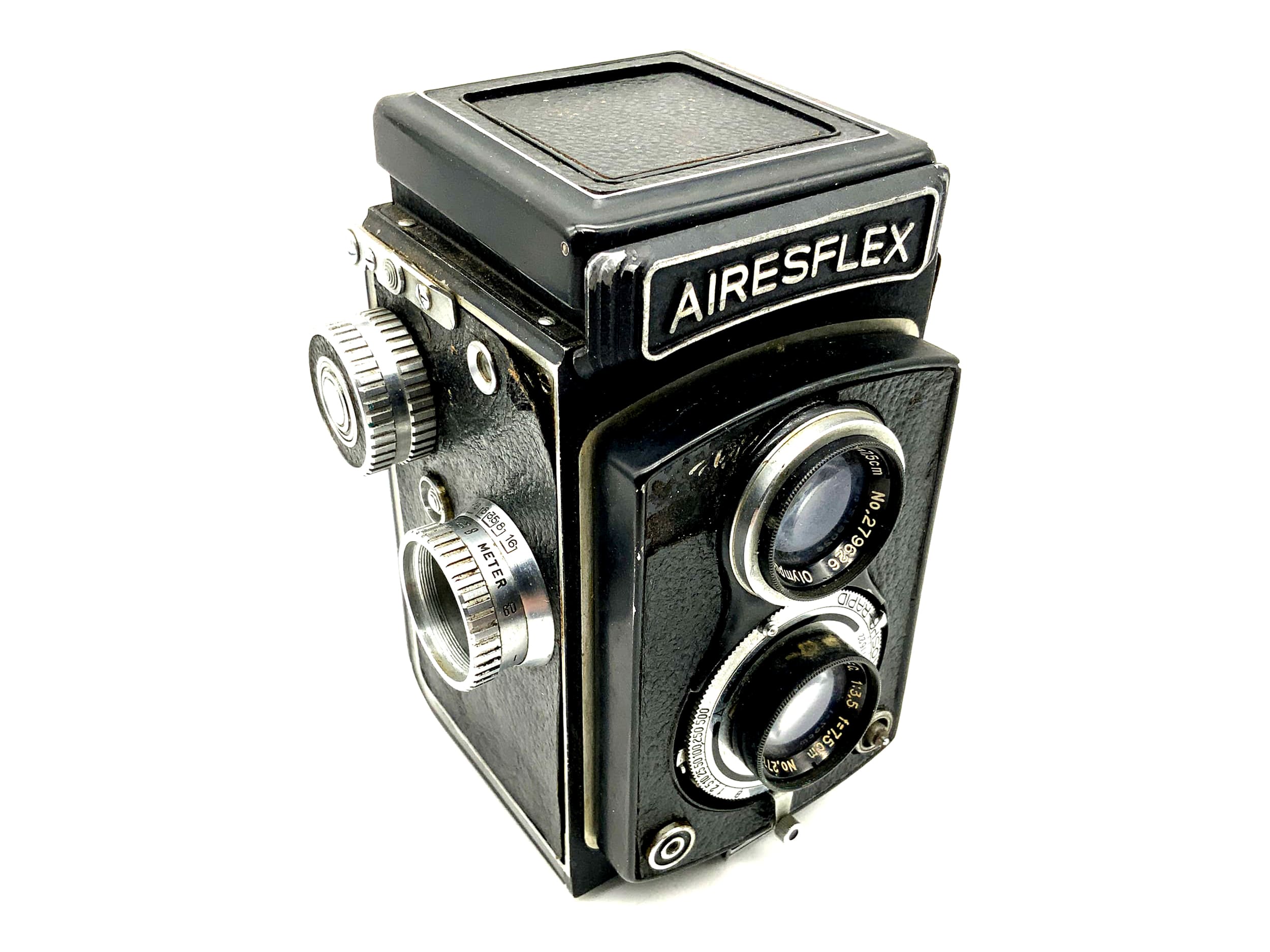 Aires Airesflex TLR avec objectif double Seikosha-Rapid Olympus Zuiko FC 1:3,5/7,5 cm