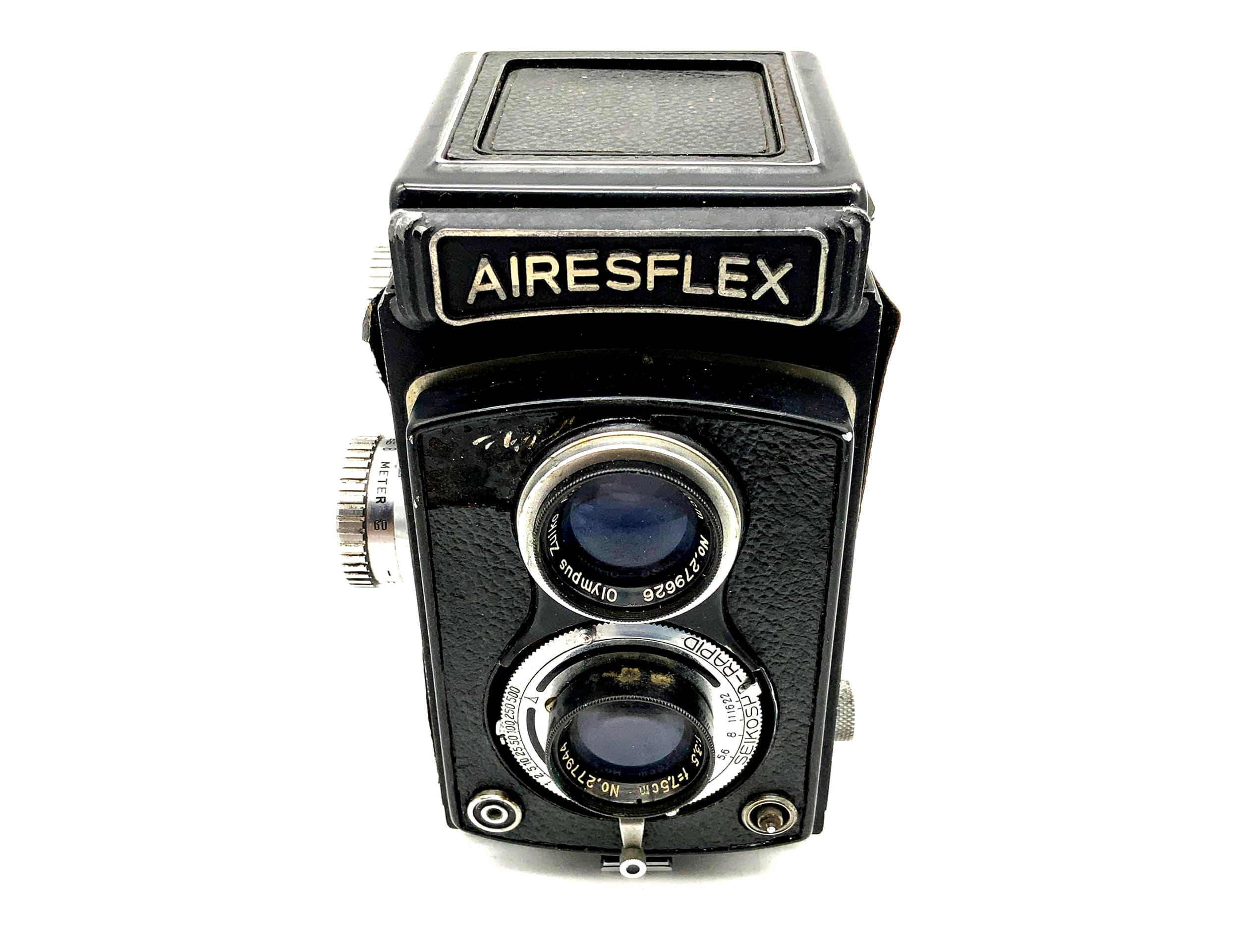 Aires Airesflex TLR avec objectif double Seikosha-Rapid Olympus Zuiko FC 1:3,5/7,5 cm