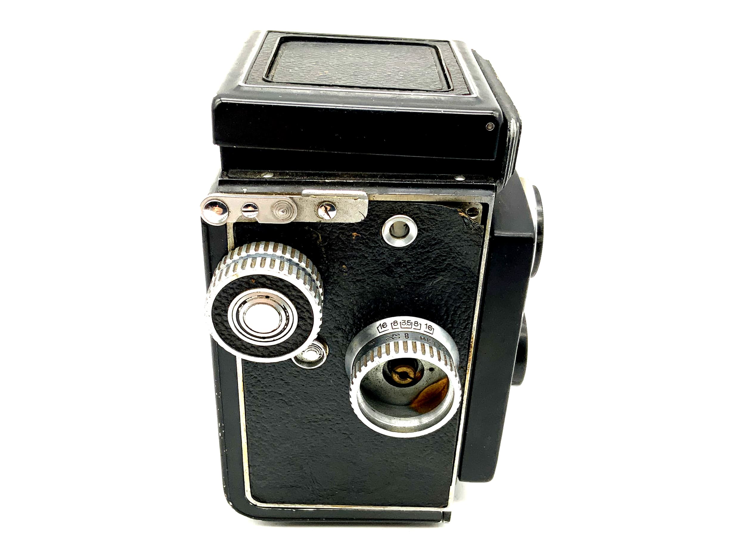 Aires Airesflex TLR avec objectif double Seikosha-Rapid Olympus Zuiko FC 1:3,5/7,5 cm