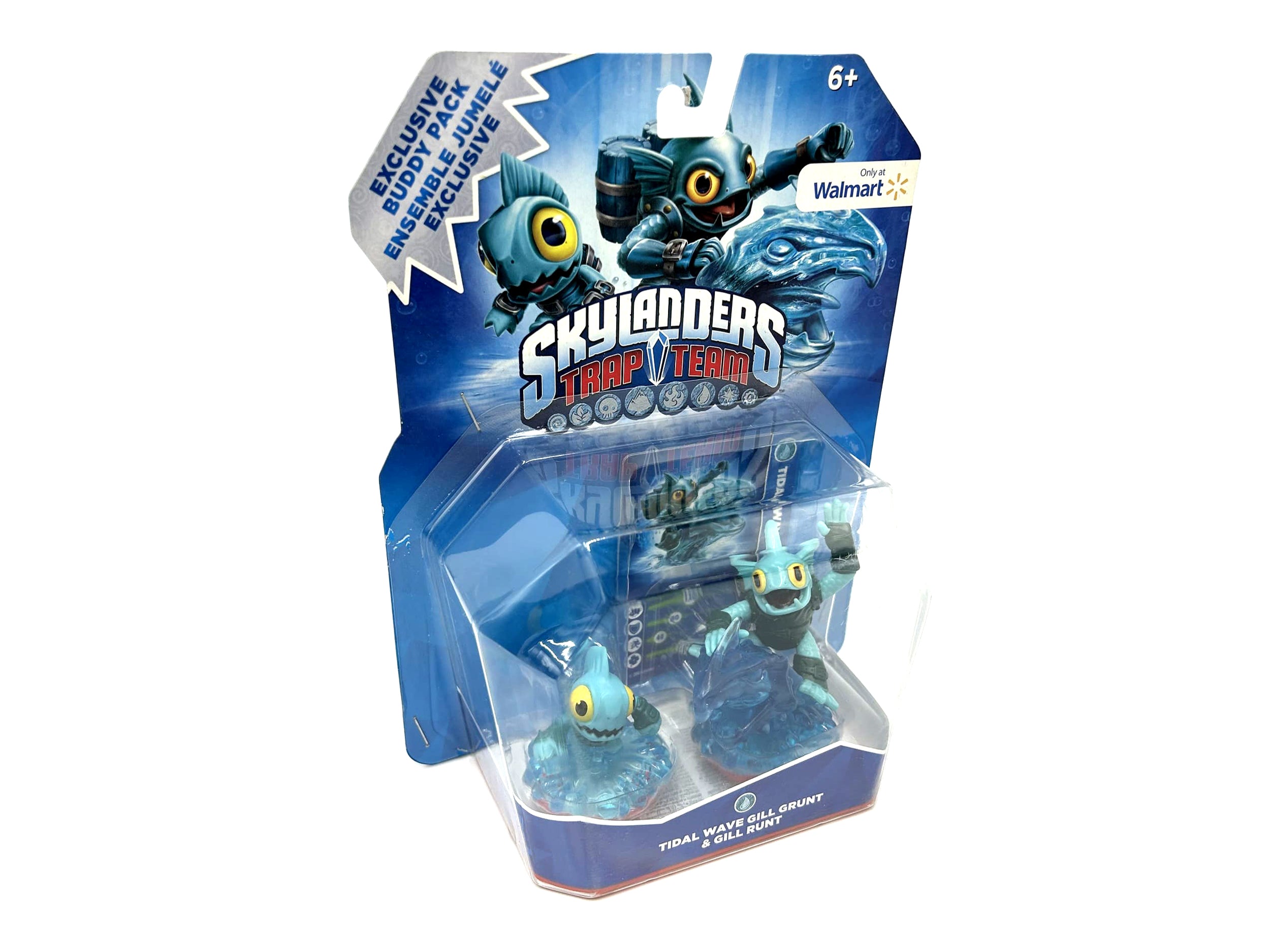 Skylanders Trap Team Tidal Wave Gill Grunt & Gill Runt Duo Pack Walmart Edition