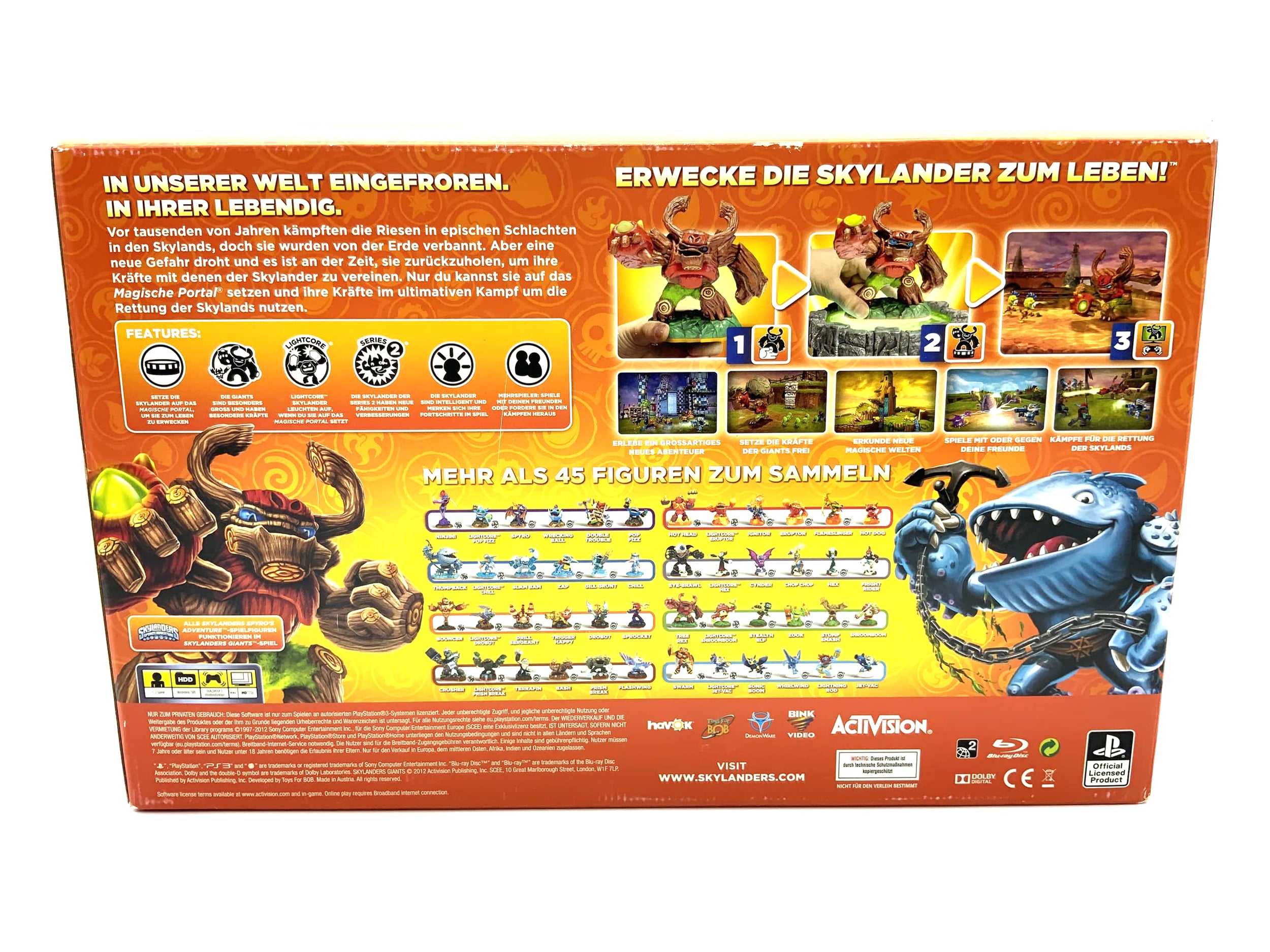 Skylanders Giants Starterset für Playstation 3 starter Pack PS3