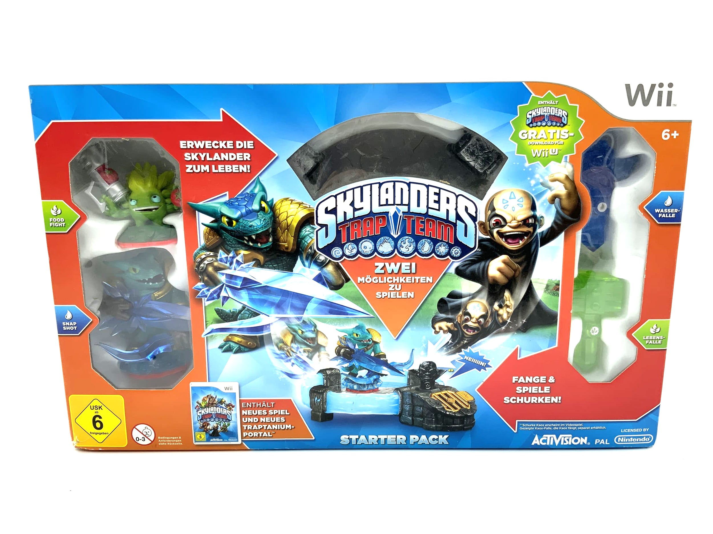 Coffret de démarrage Skylanders Trap Team pour Nintendo Wii