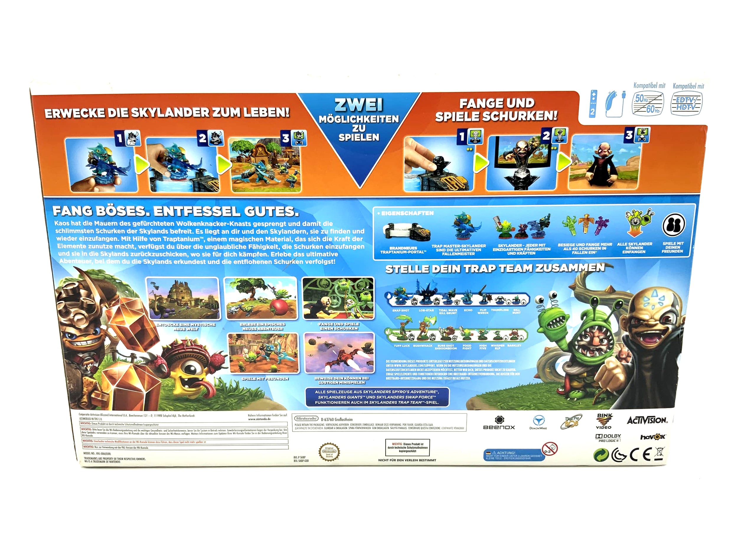 Coffret de démarrage Skylanders Trap Team pour Nintendo Wii