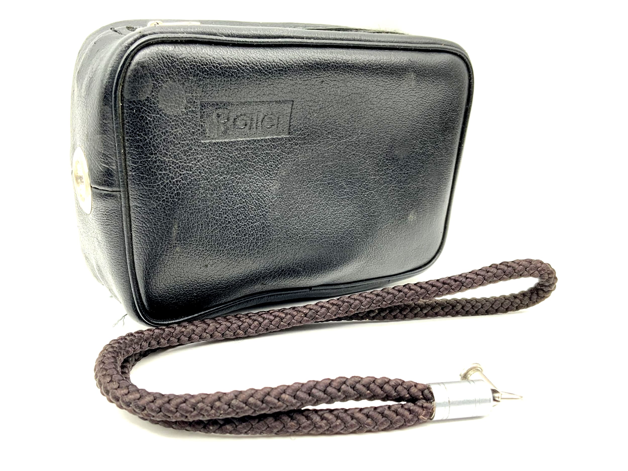 Rollei leather ever-ready case black B35 / 35S / 35TE / 35T case with strap