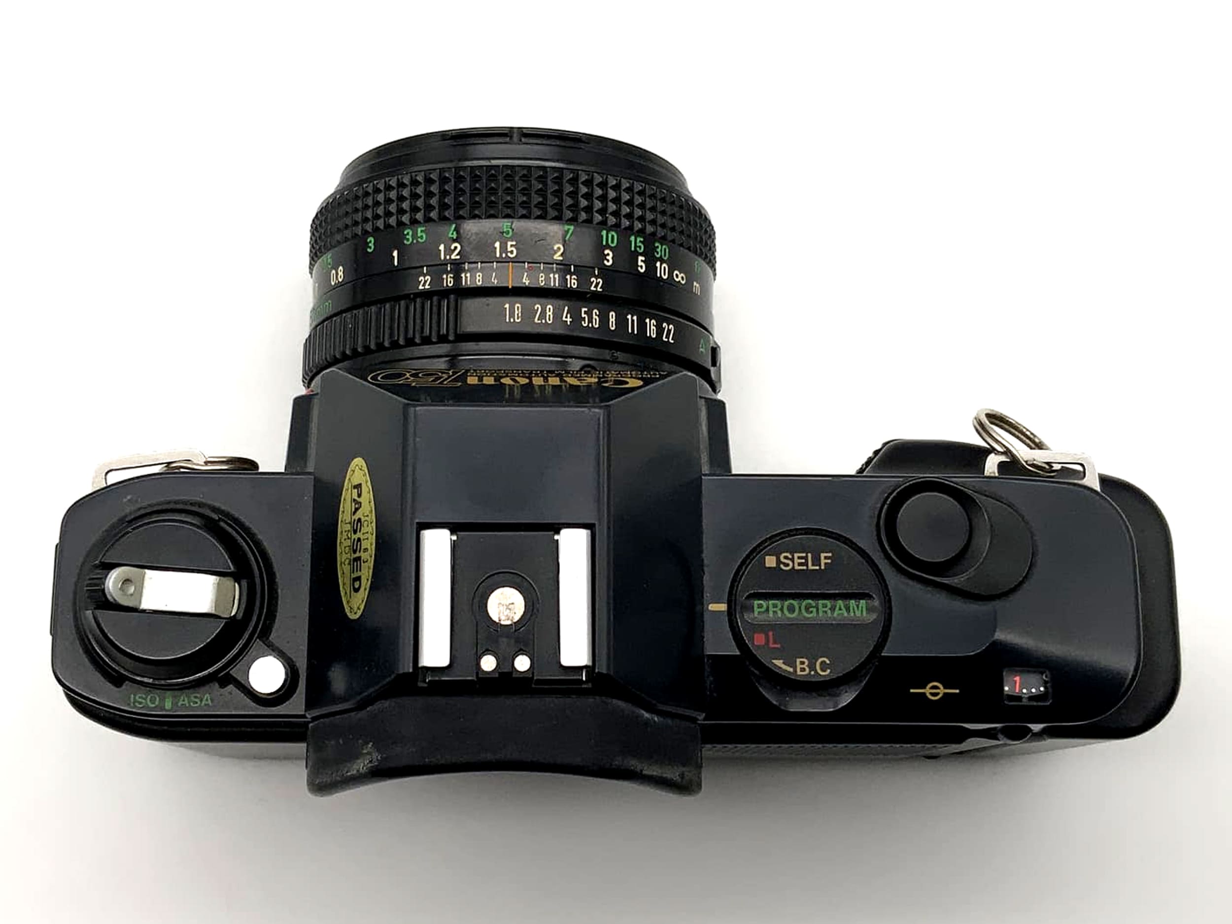 Canon T50 analog SLR camera with Canon Lens 50mm 1/1.8 lens