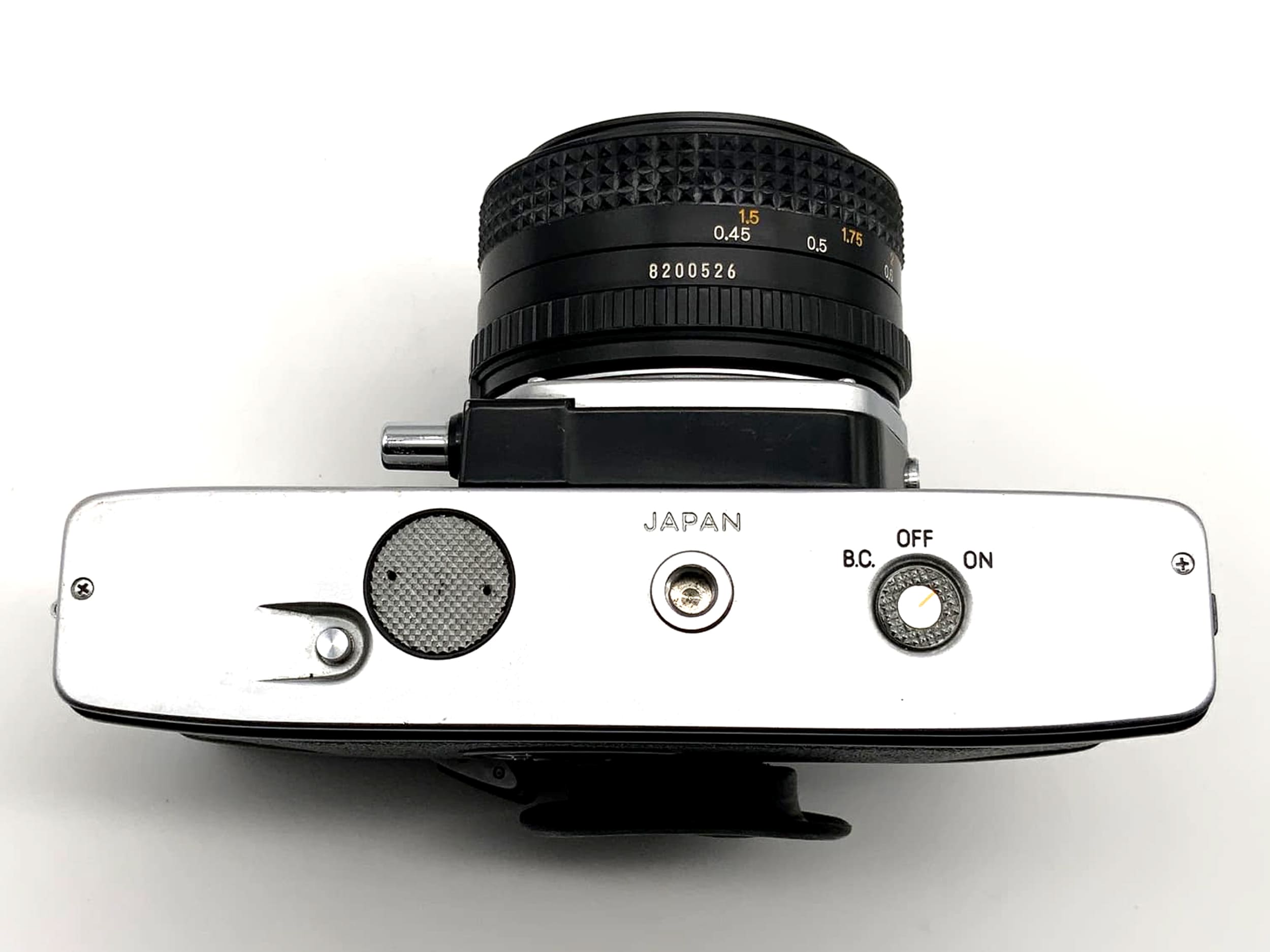 Minolta SRT 101 avec appareil photo reflex Minolta MD 1.7 50 mm analogique 35 mm