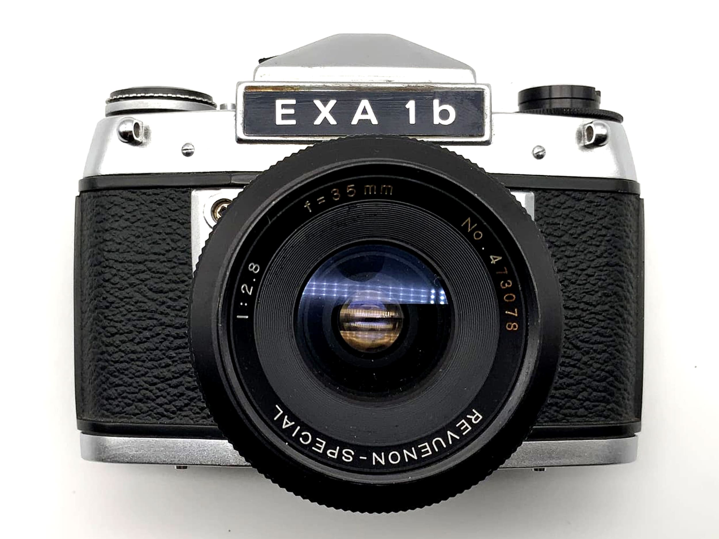 Exakta EXA 1b with Revuenon 2.8 35mm lens SLR camera 35mm analog