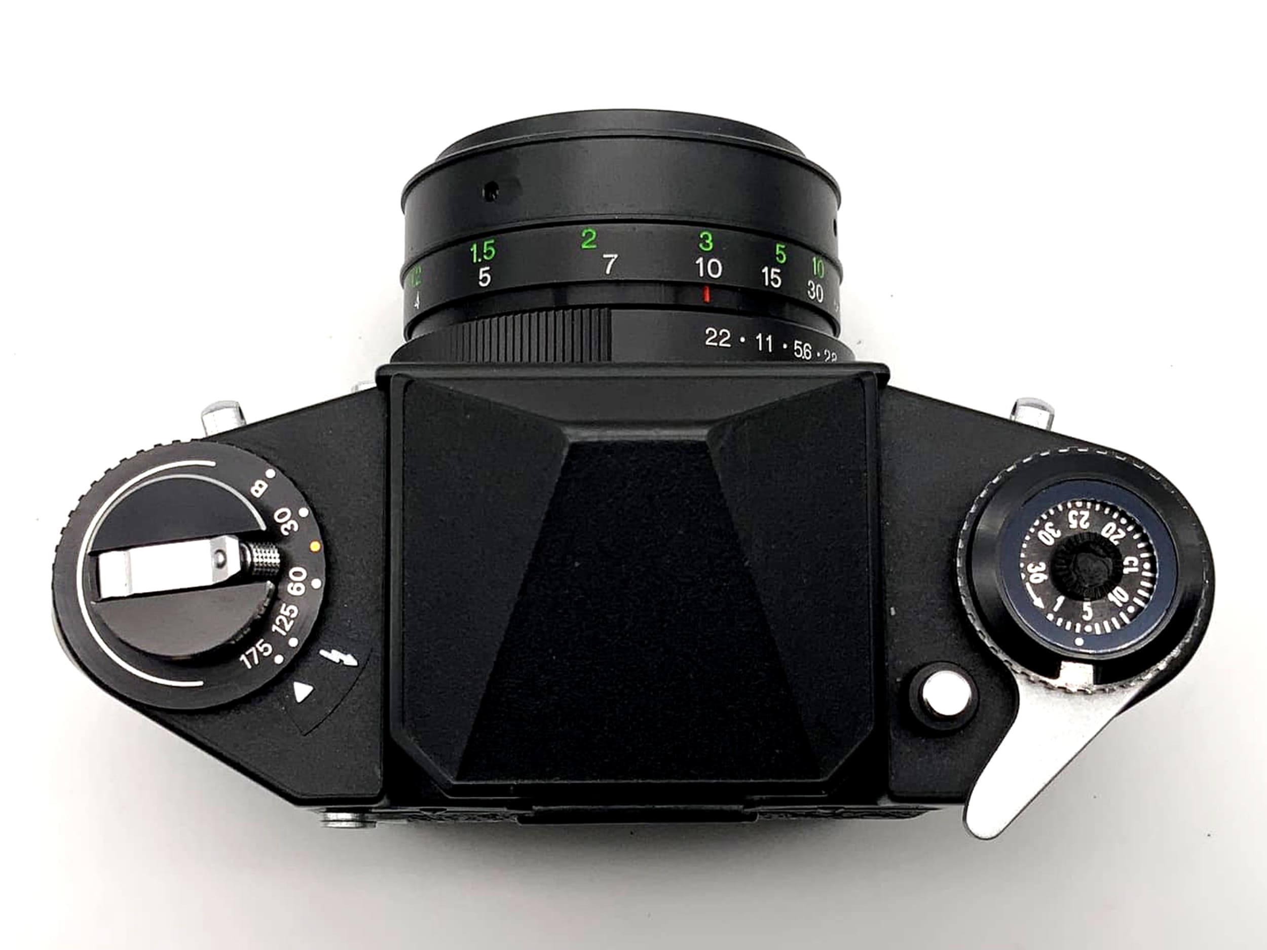 Exakta EXA 1c avec appareil photo reflex Porst Color Reflex 2.8 55 mm analogique 35 mm