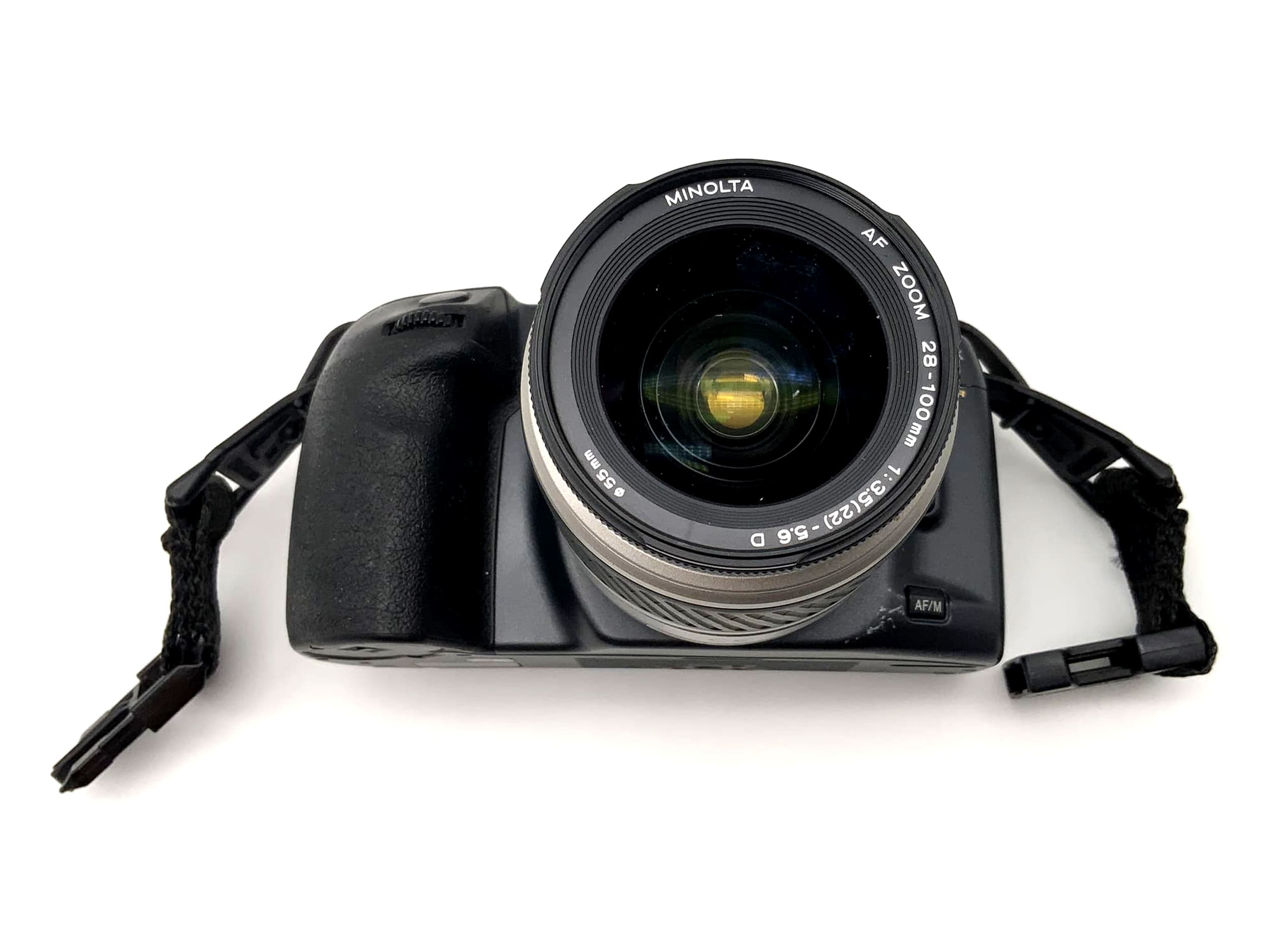 Appareil photo reflex Minolta Dynax 500 si avec objectif AF Zoom 28-100 mm 1:3,5-5,6