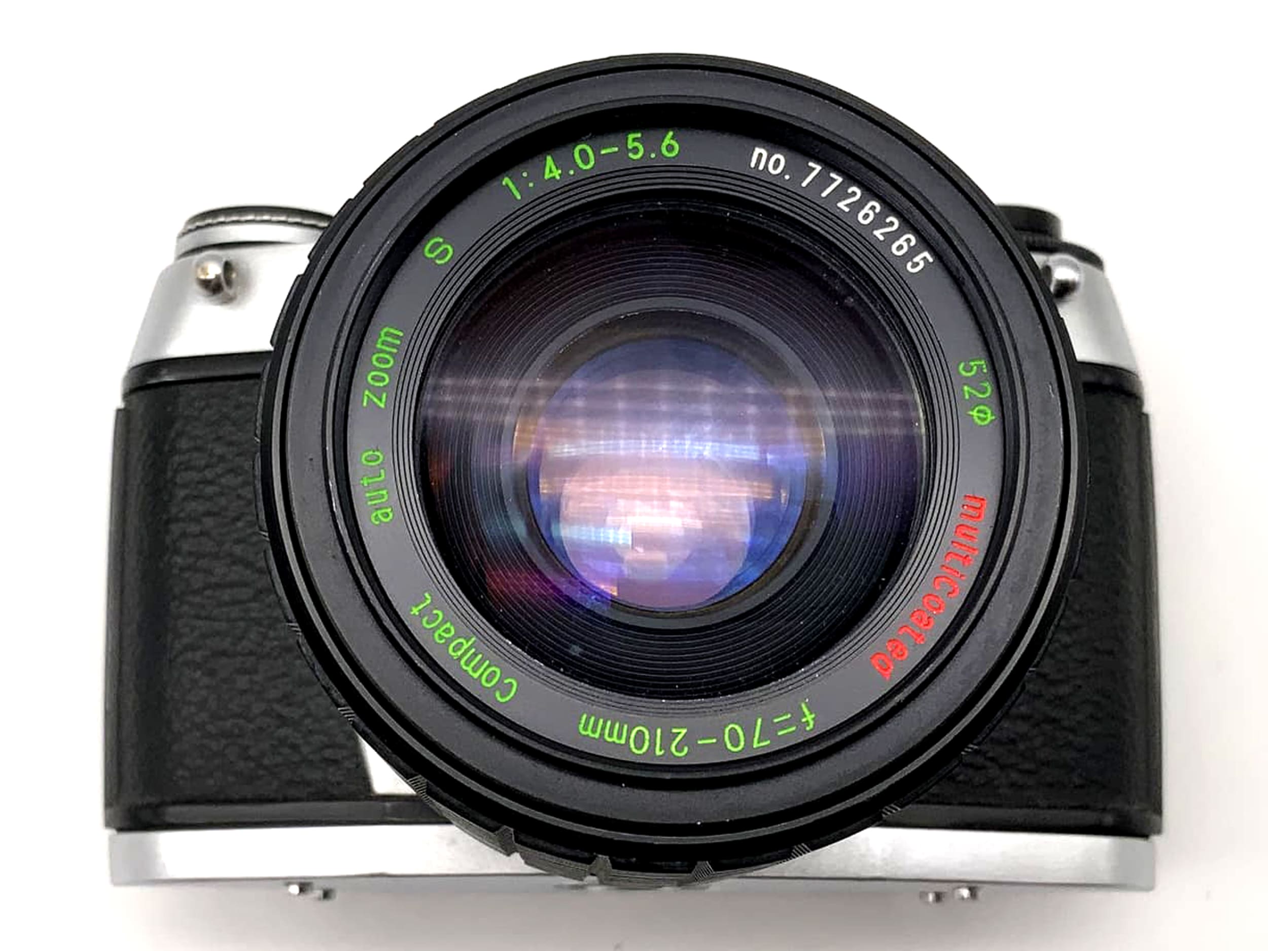 Exakta EXA 1b avec appareil photo reflex à objectif 4.0-5.6 70-210 mm analogique 35 mm