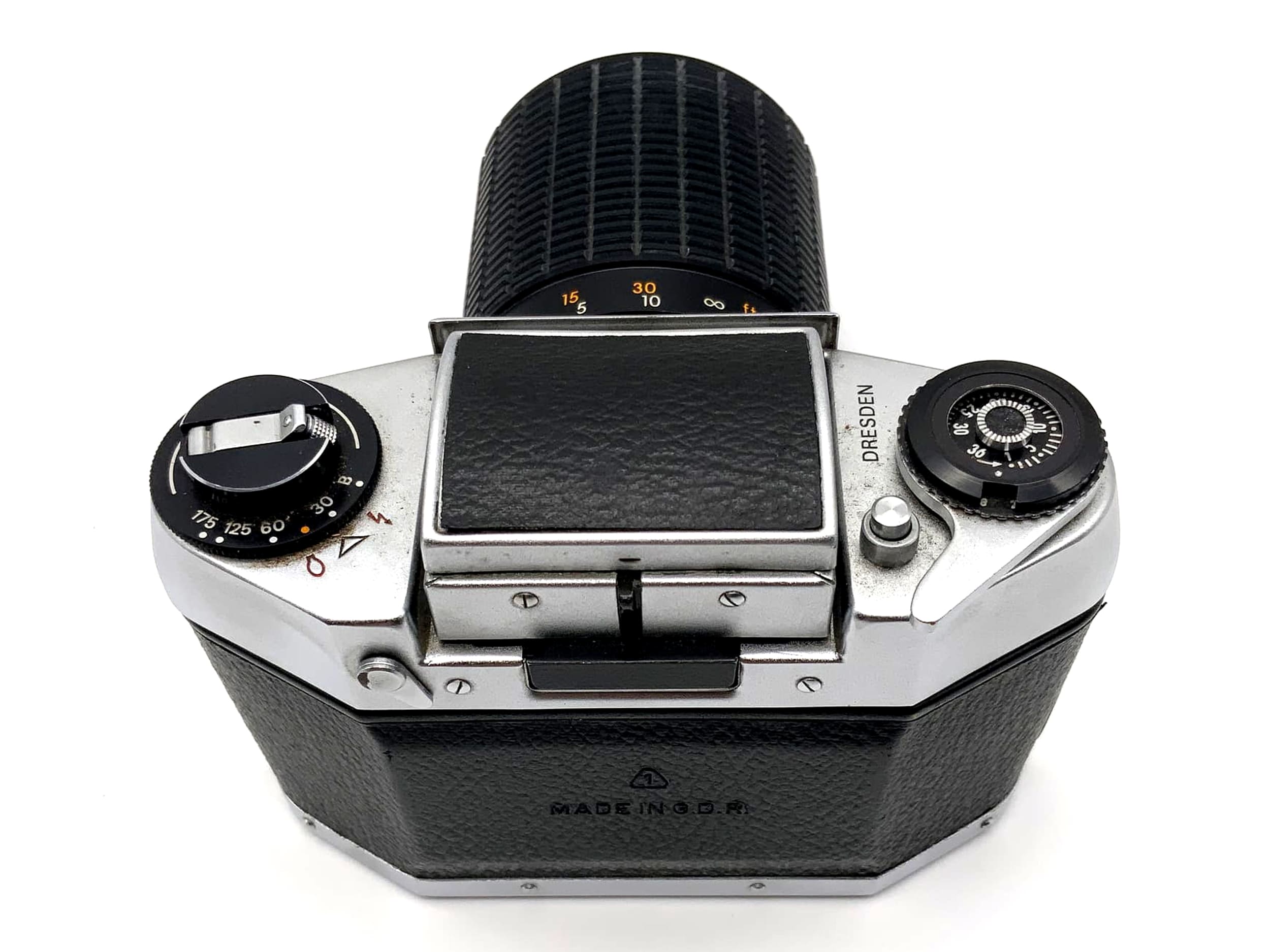 Exakta EXA 1b avec appareil photo reflex à objectif 4.0-5.6 70-210 mm analogique 35 mm