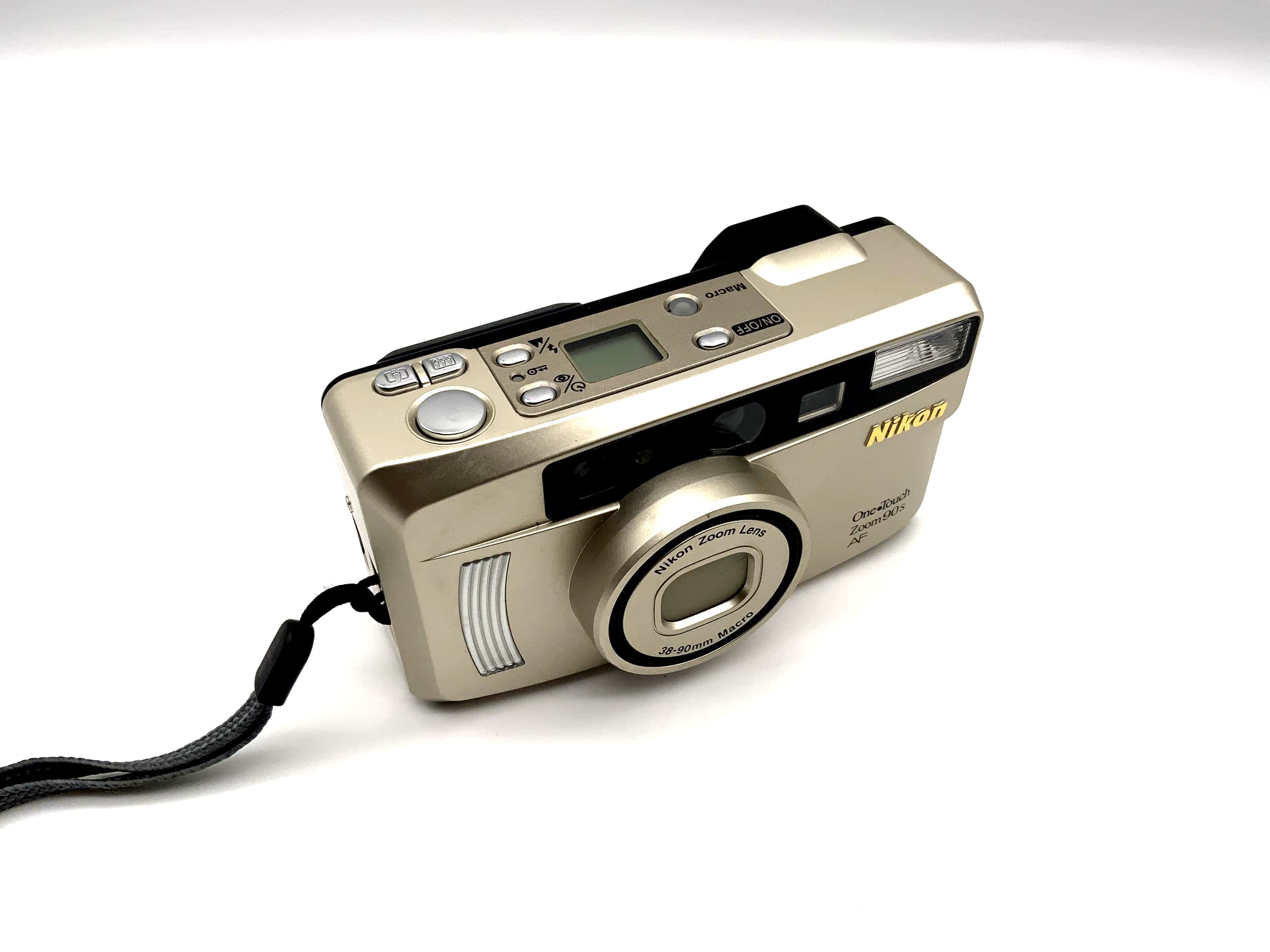 Appareil photo compact analogique Nikon One Touch Zoom 90s AF Point&Shoot 35 mm