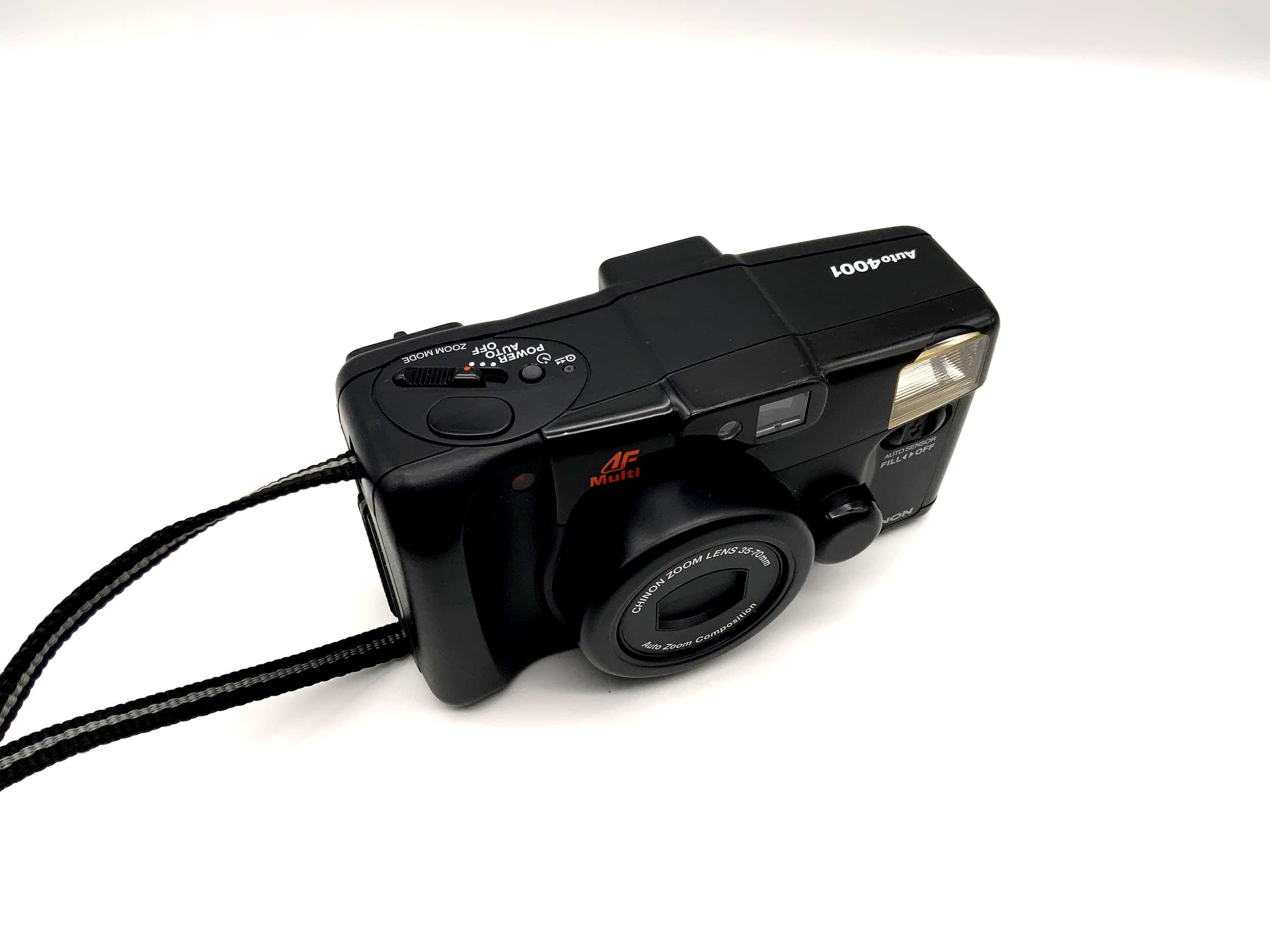 Chinon Auto 4001 AF analogue camera compact camera Point&Shoot 35mm