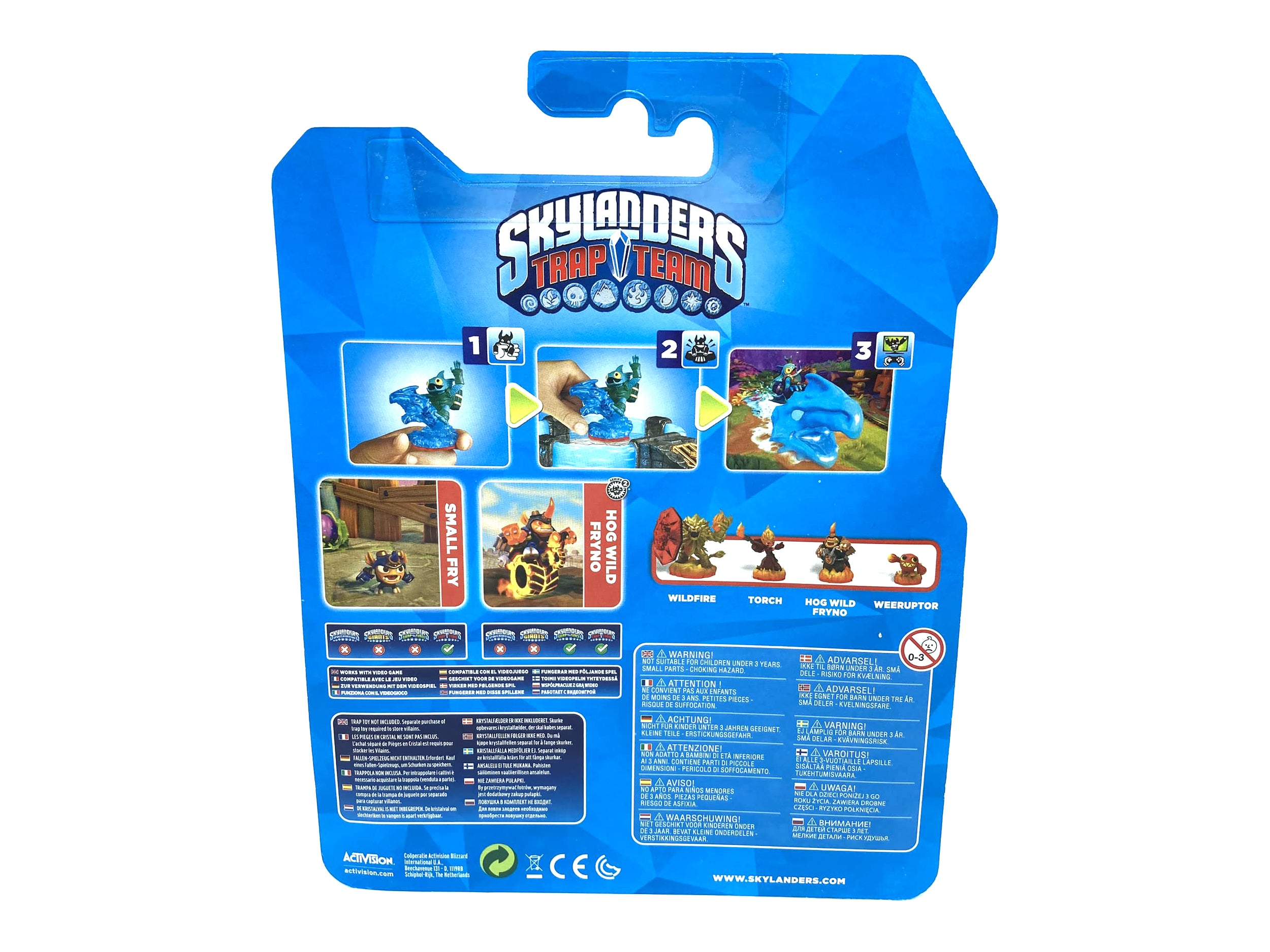 Skylanders Trap Team Hog Wild Fryno & Small Fry Duo Pack