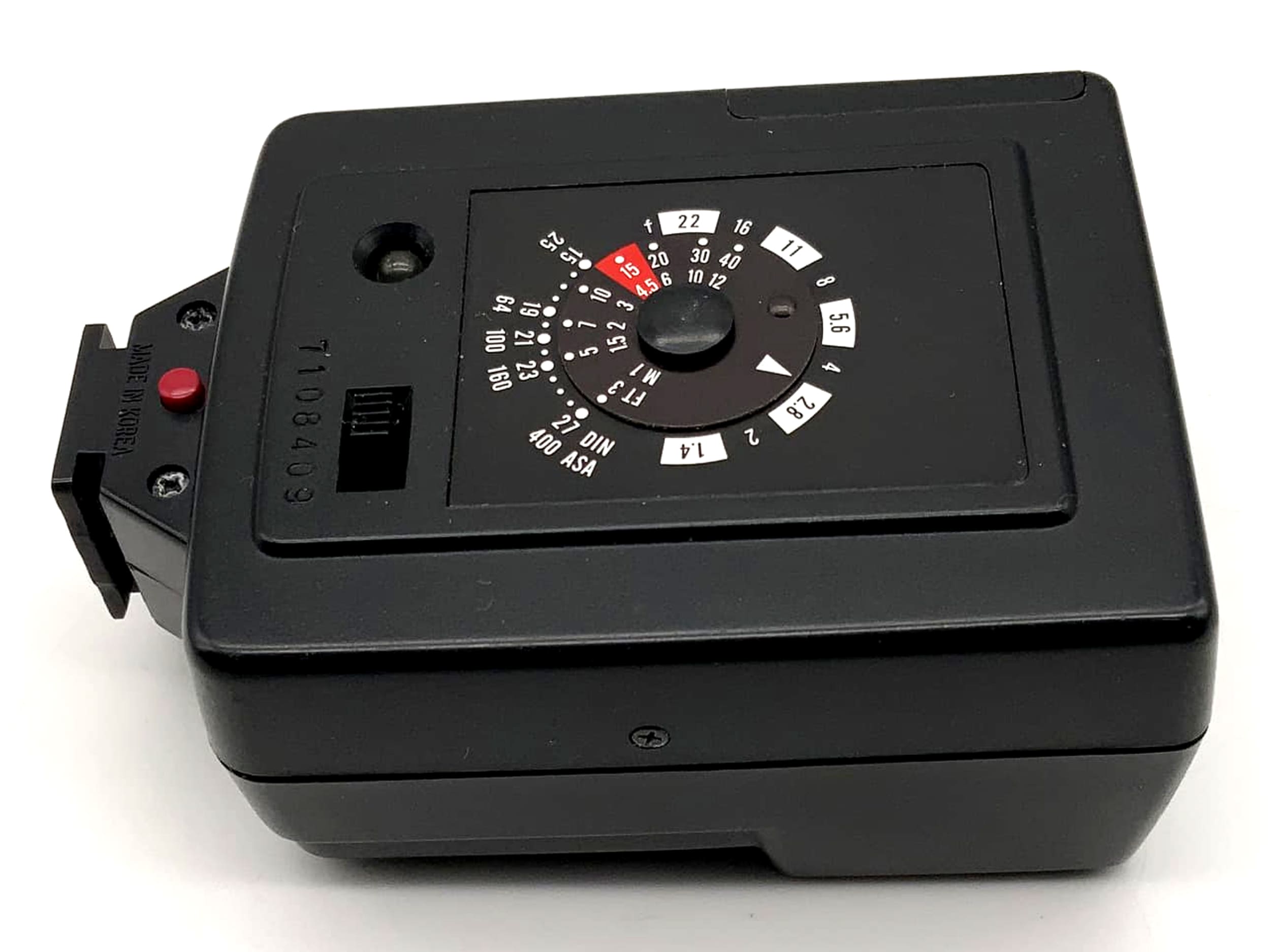 Vivitar auto 215 analog Blitzgerät Aufsteckblitz Flash Licht