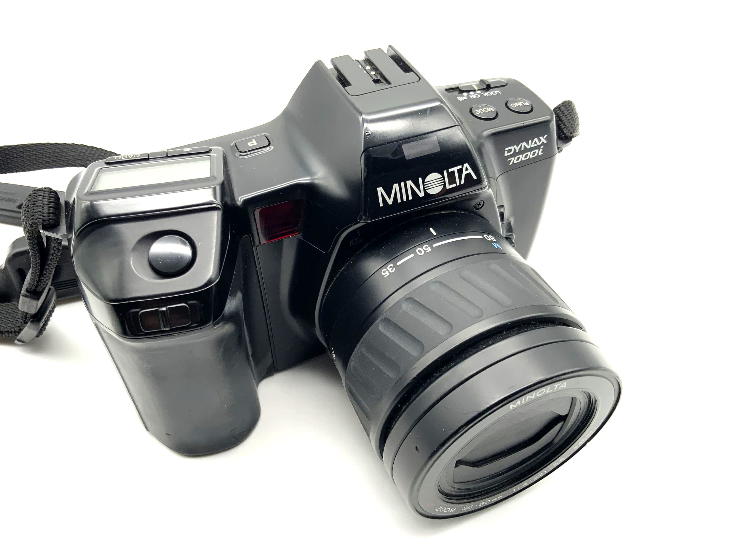 Minolta Dynax 7000i SLR camera with AF Zoom 35-80mm 1:4-5.6 lens