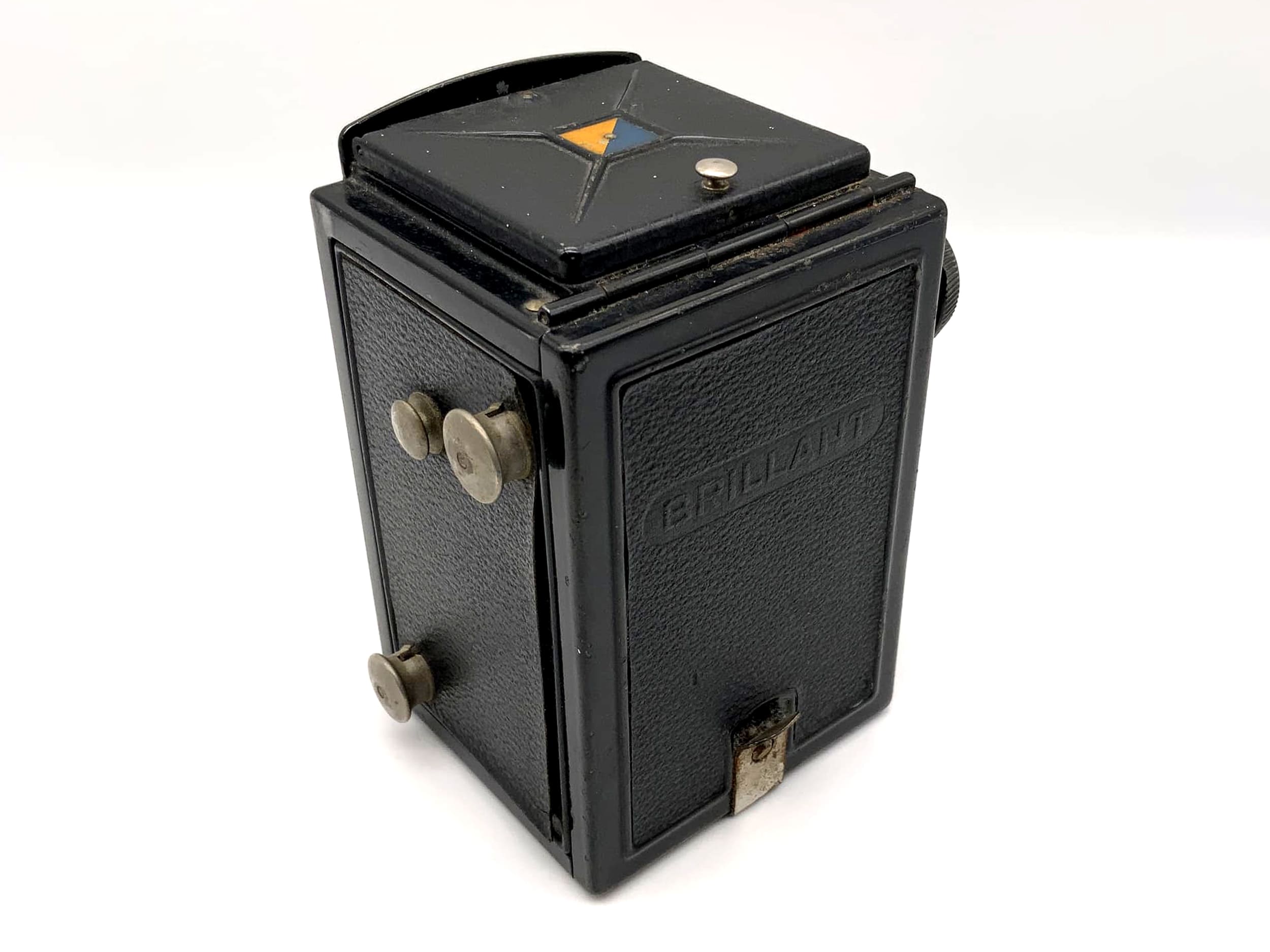 Voigtländer Brillant Anastigmat Voigtar 1:7,7 F=7,5 cm Appareil photo analogique TLR à double objectif