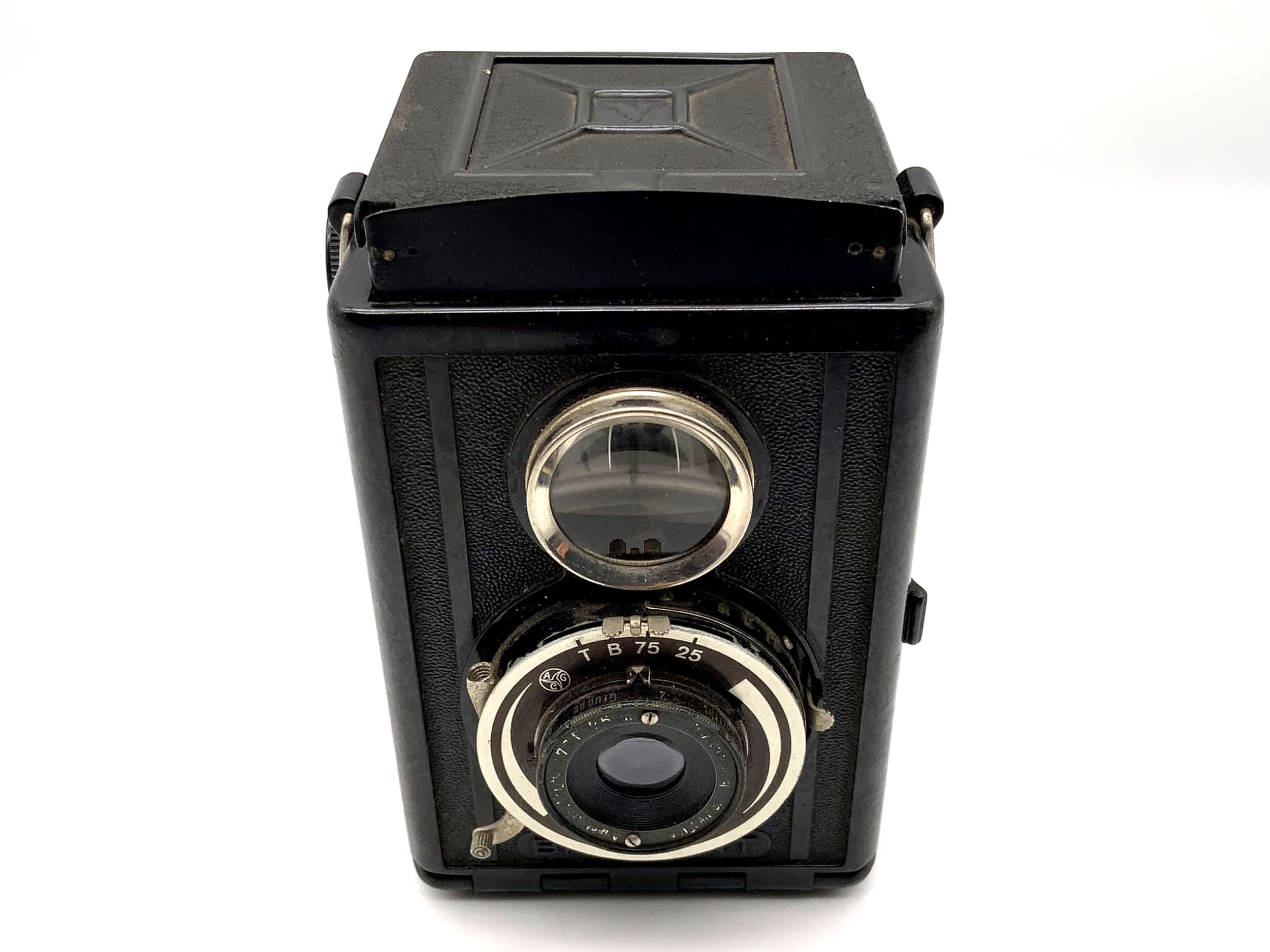 Voigtländer Brillant Box Camera Roll Film vintage Appareil photo analogique