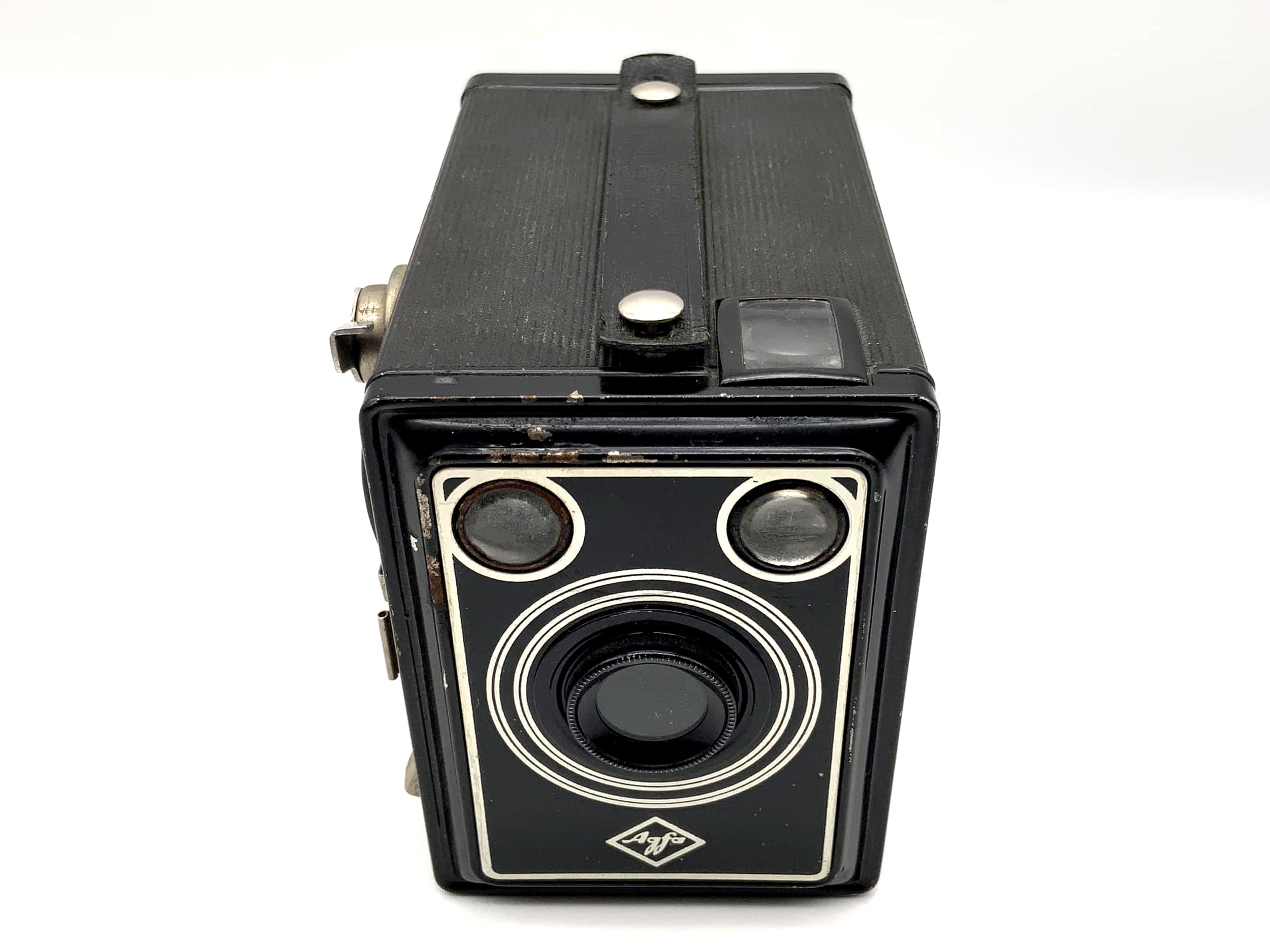 Appareil photo analogique vintage Agfa 45 Box avec pellicule