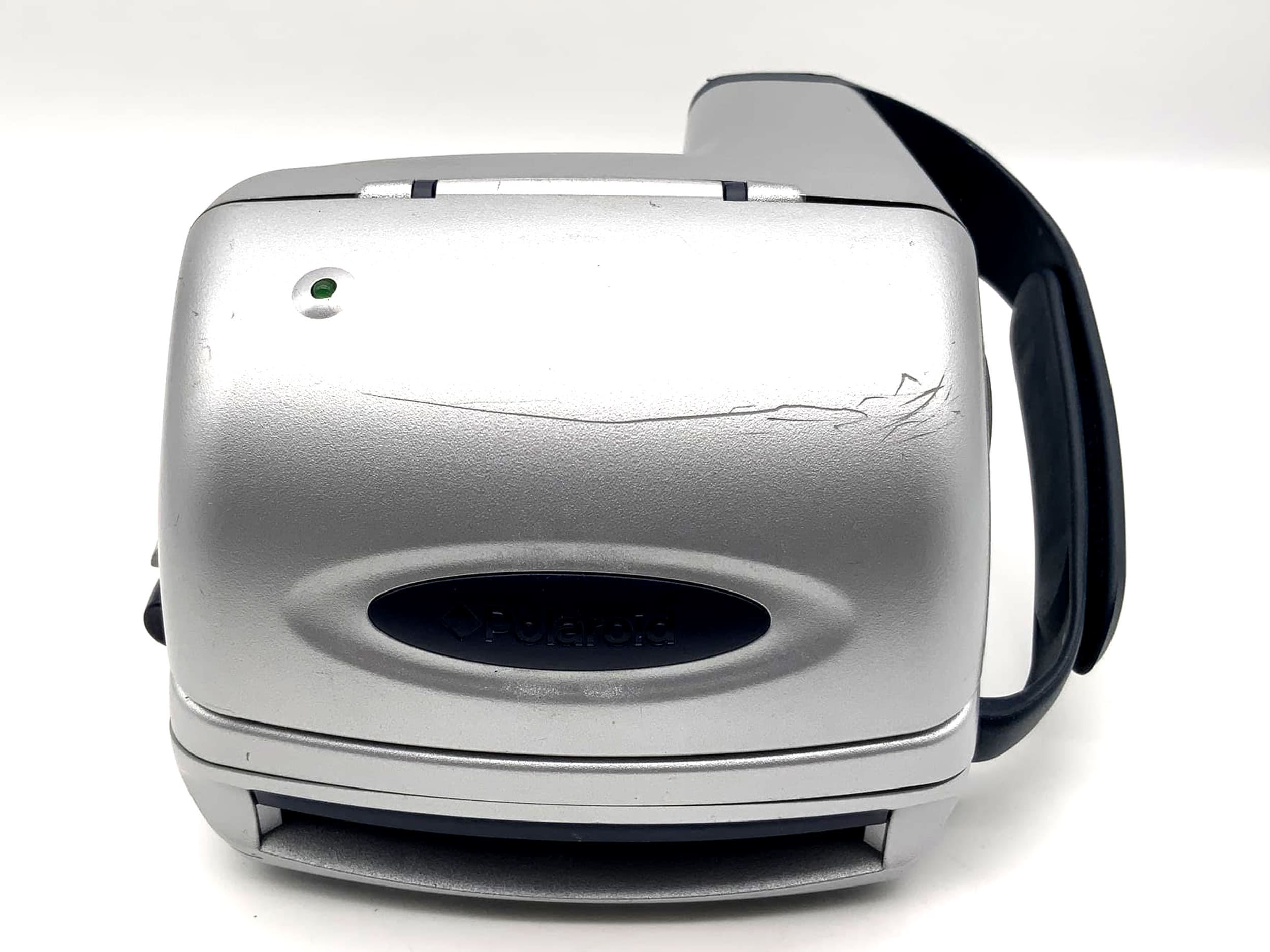 Polaroid P 600 Kompaktkamera silber Instant Kamera Sofortblidkamera