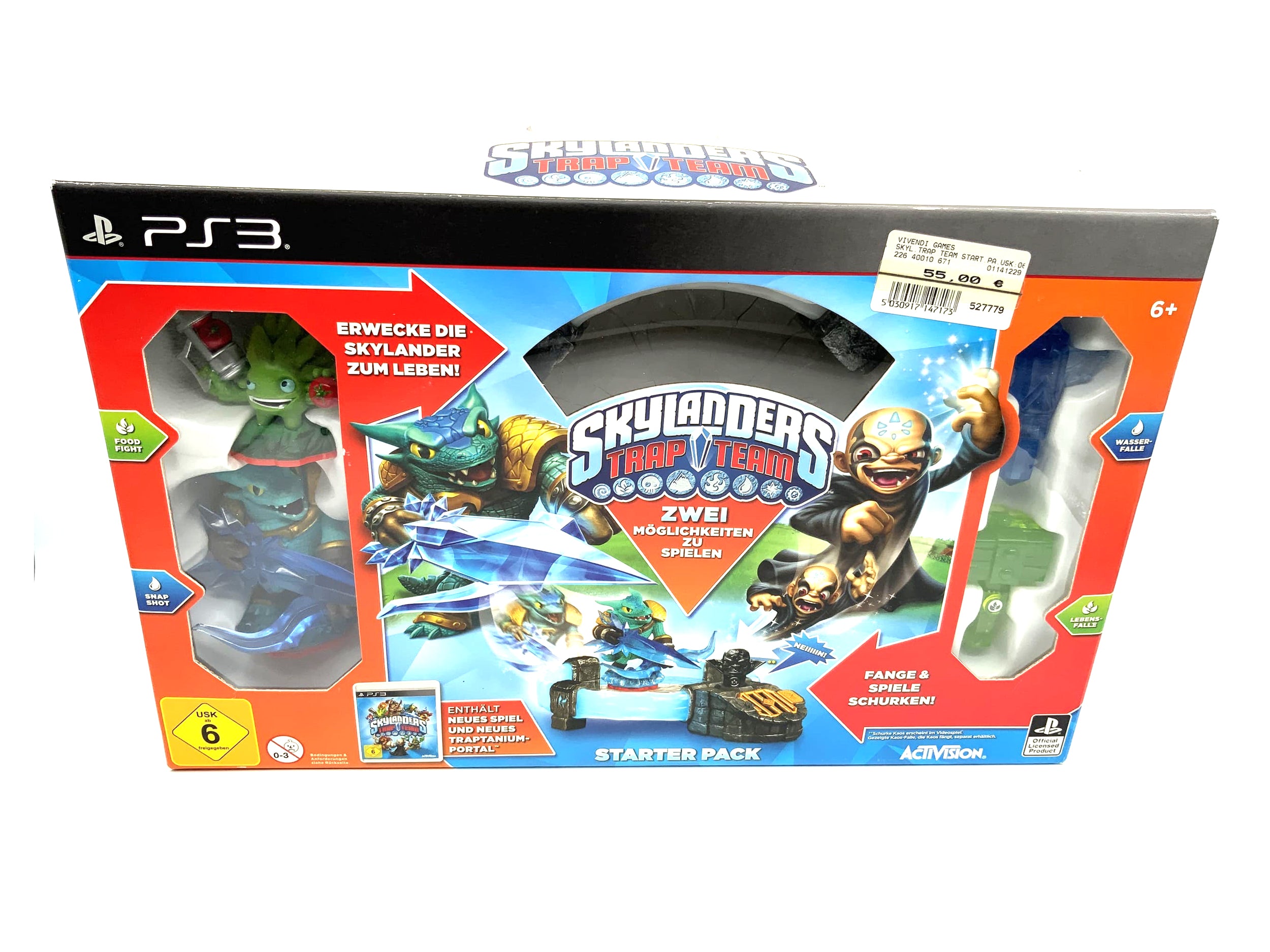 Skylanders Trap Team Starter Pack in original packaging for Sony Playstation 3 PS3