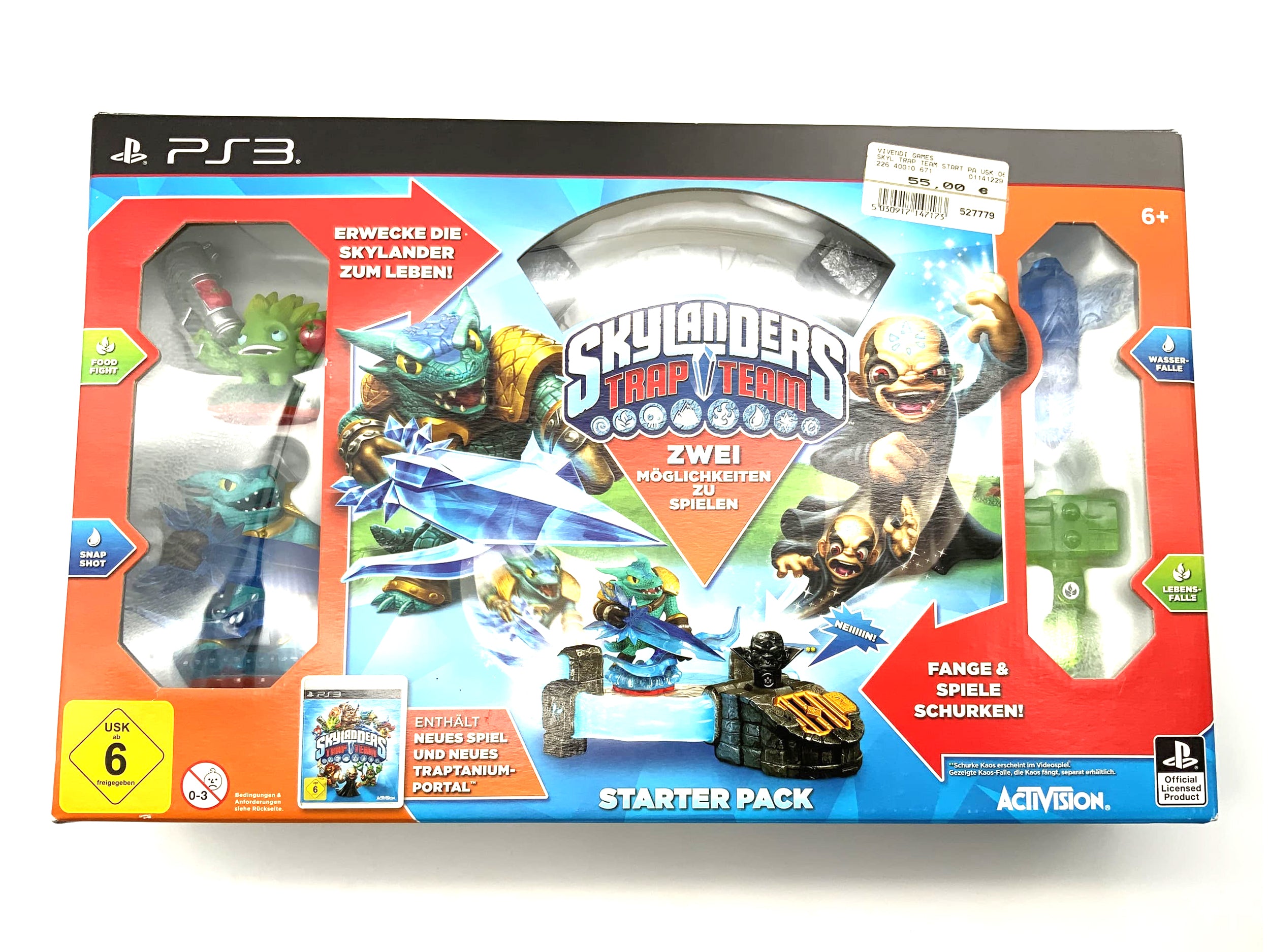 Skylanders Trap Team Starter Pack in original packaging for Sony Playstation 3 PS3