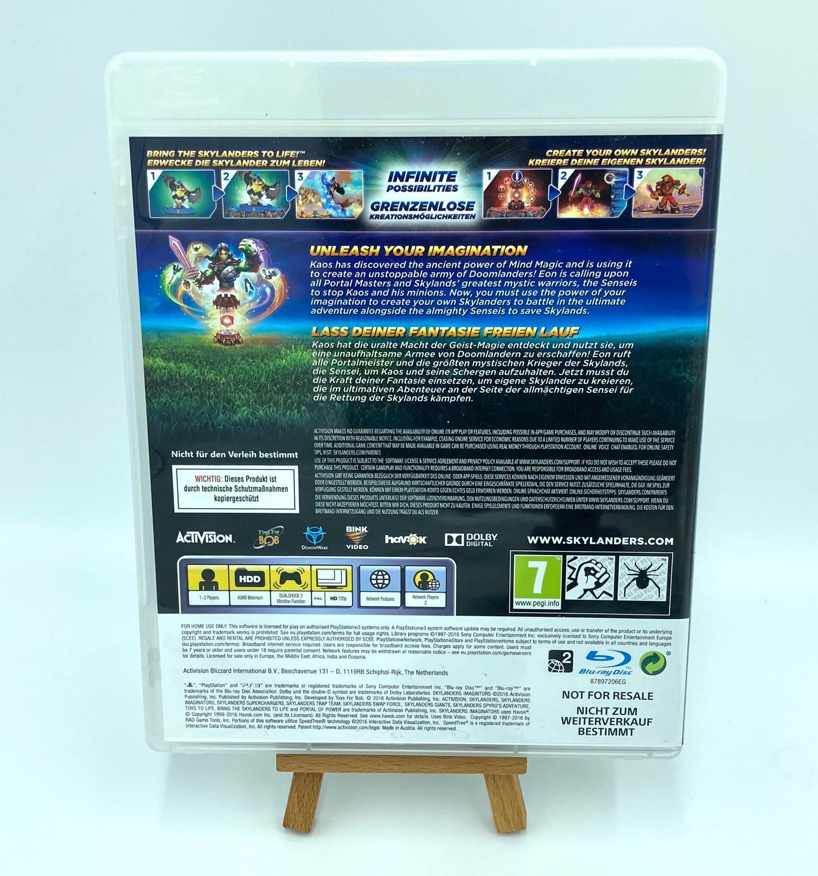 Skylanders Imaginators game for Sony Playstation 3