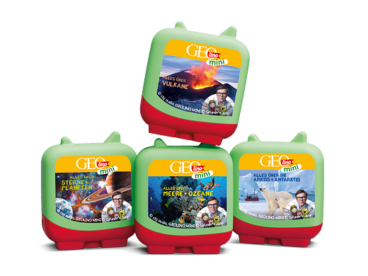 Tonie Figures GEOlino Mini - Ensemble de figurines audio pour Toniebox