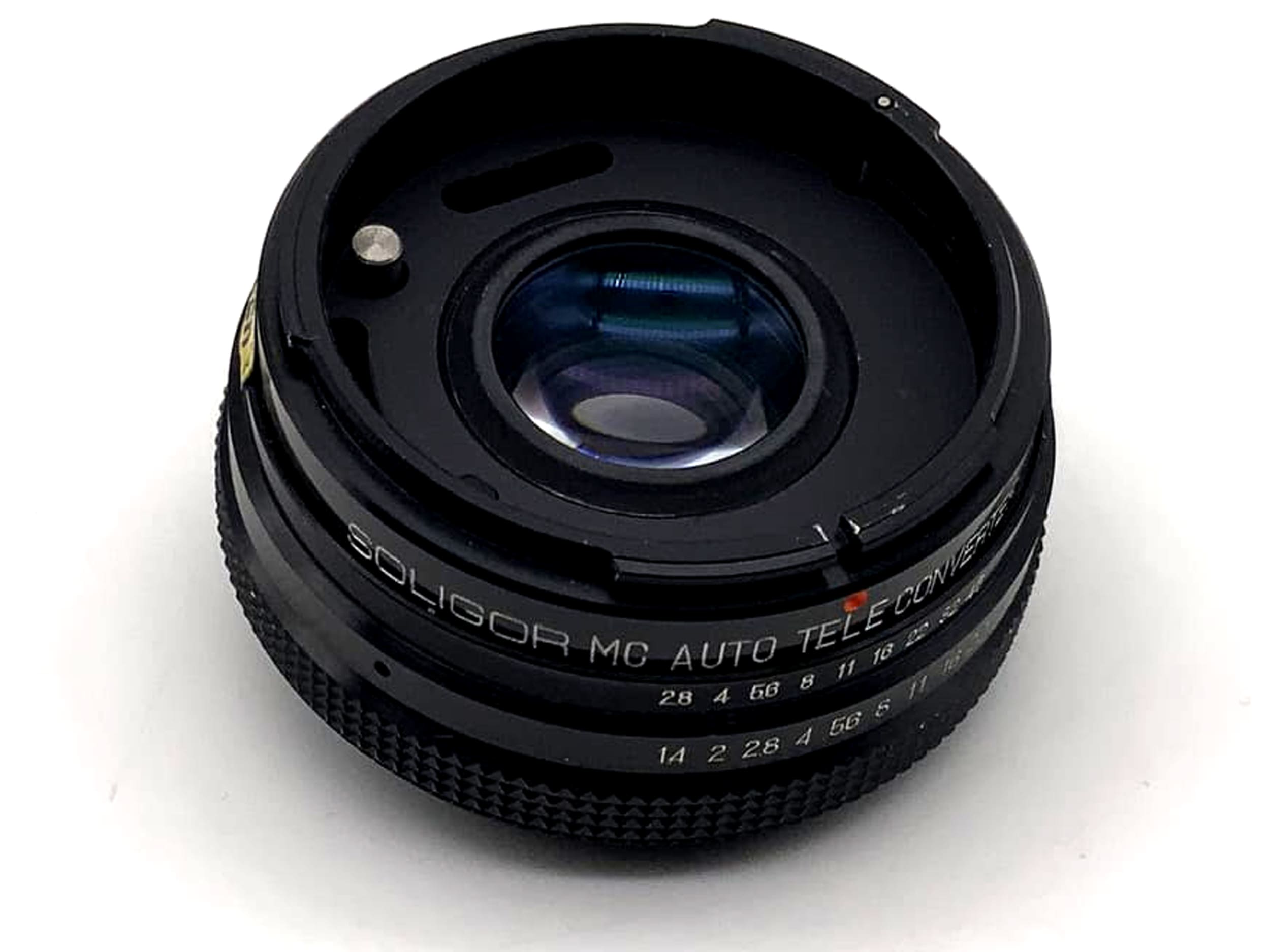 Téléconvertisseur Soligor MC Auto 2x Canon FD Extender Téléconvertisseur