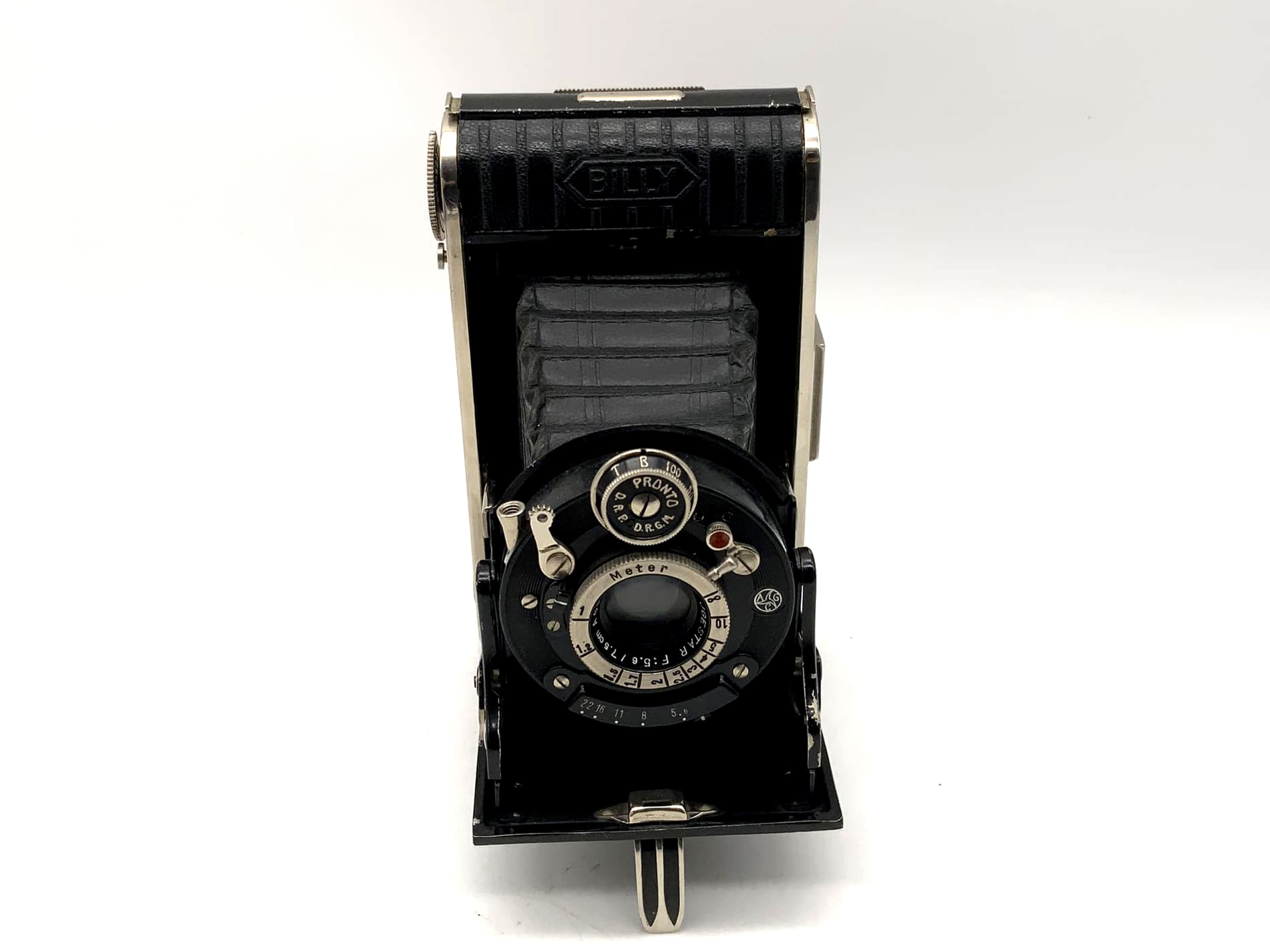 Appareil photo pliable Agfa Billy avec Anastigmat Igestar F:5,6 / 7,5 cm Pronto 6x6