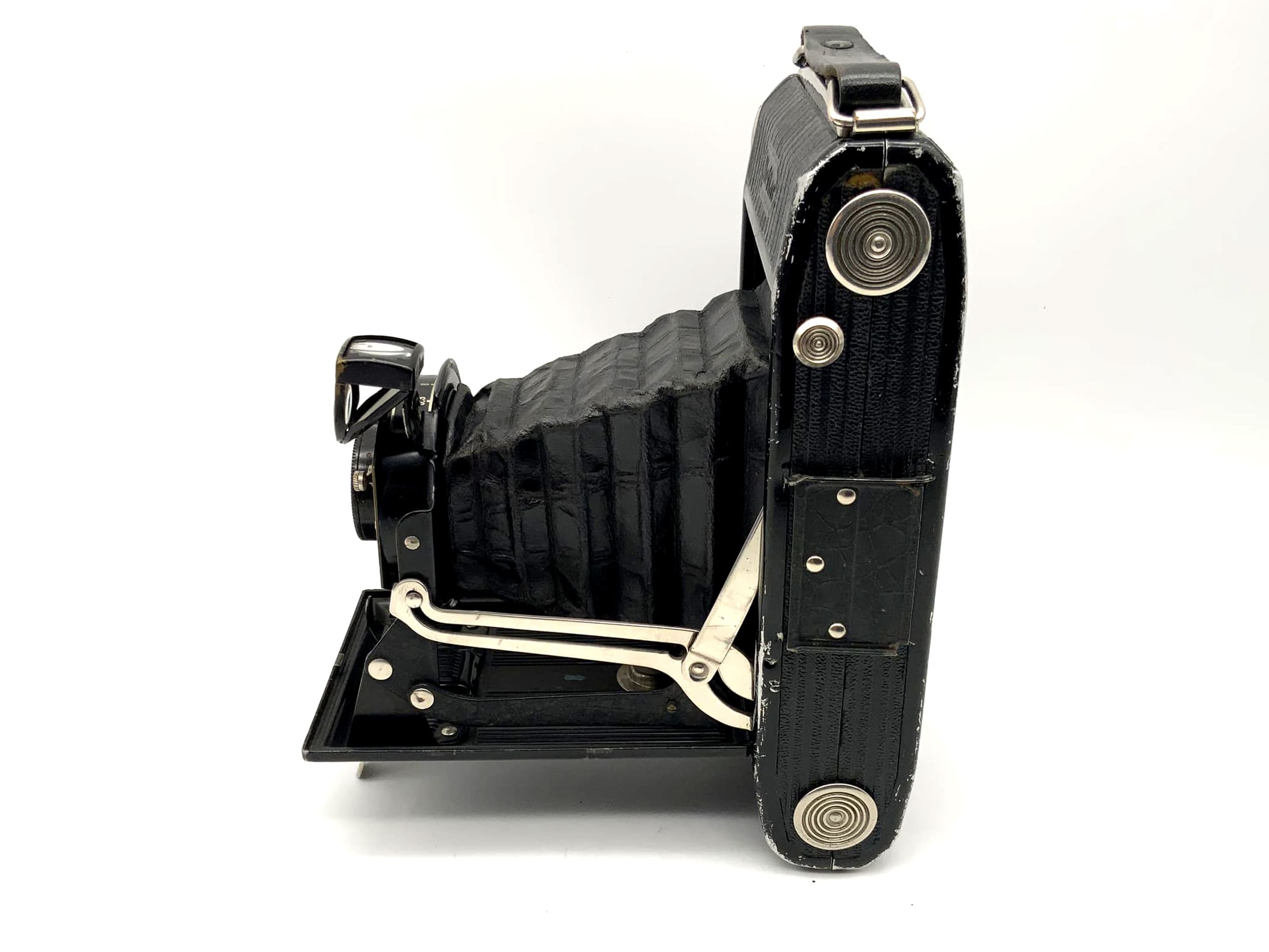 Appareil photo pliable Zeiss Ikon Nettar 515/2 avec Anastigmat 1:6,3 f=10,5cm Nettar S