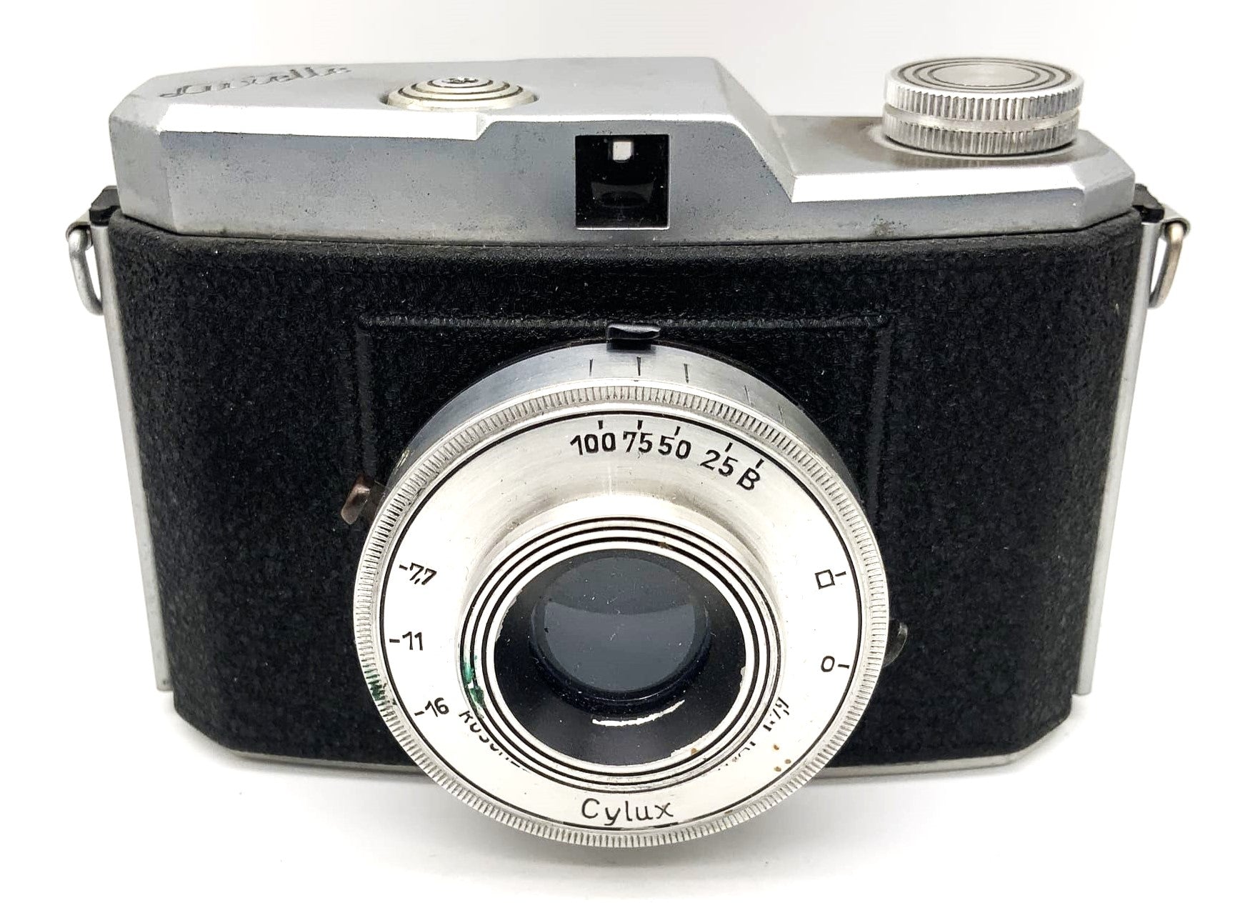 Luxette Cylux rangefinder camera with Cymat 1:7.7 compact camera analog camera
