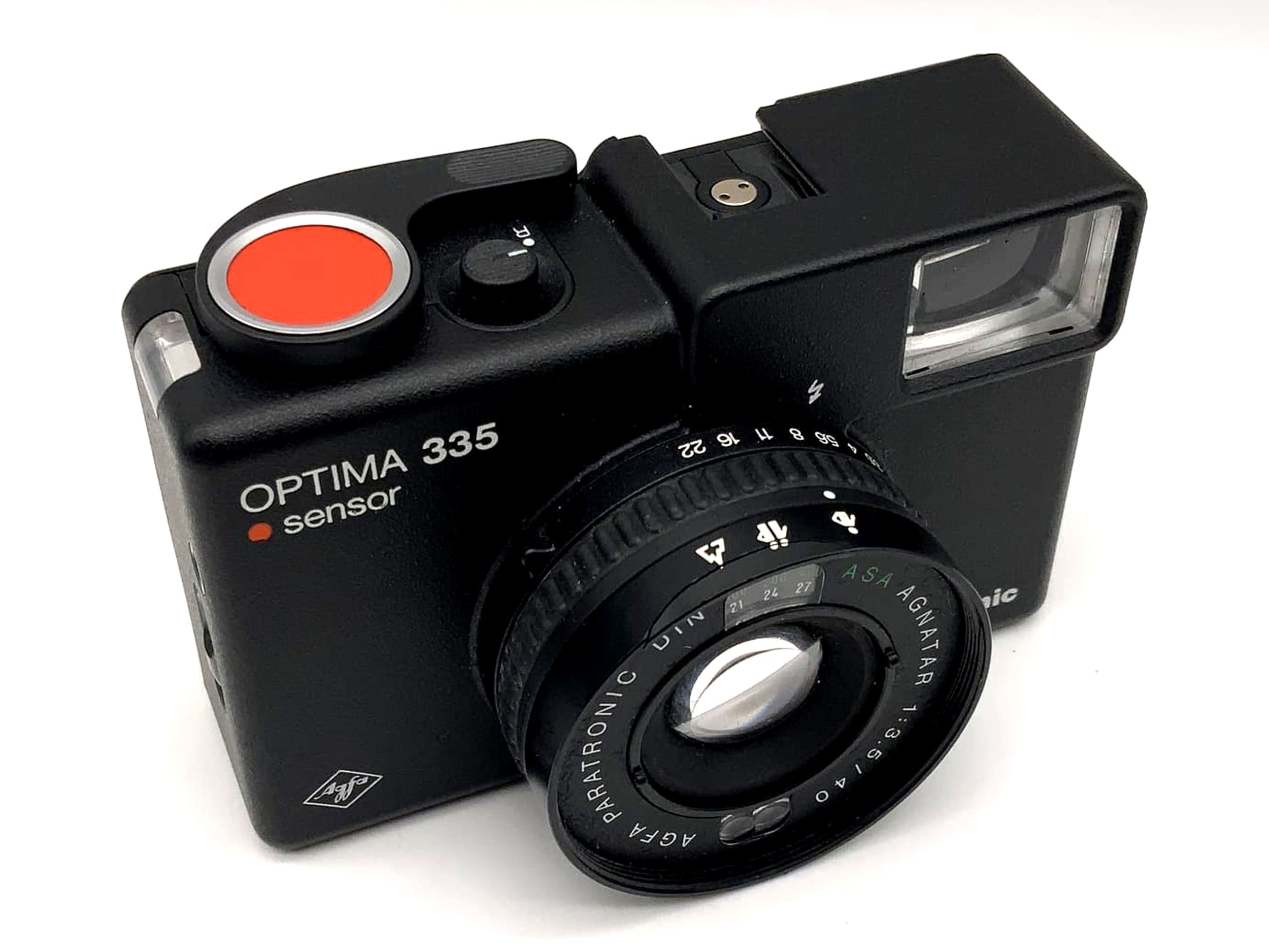 Agfa Optima 335 sensor Sucherkamera mit Agnatar 40mm 1:3.5 35mm Kompaktkamera