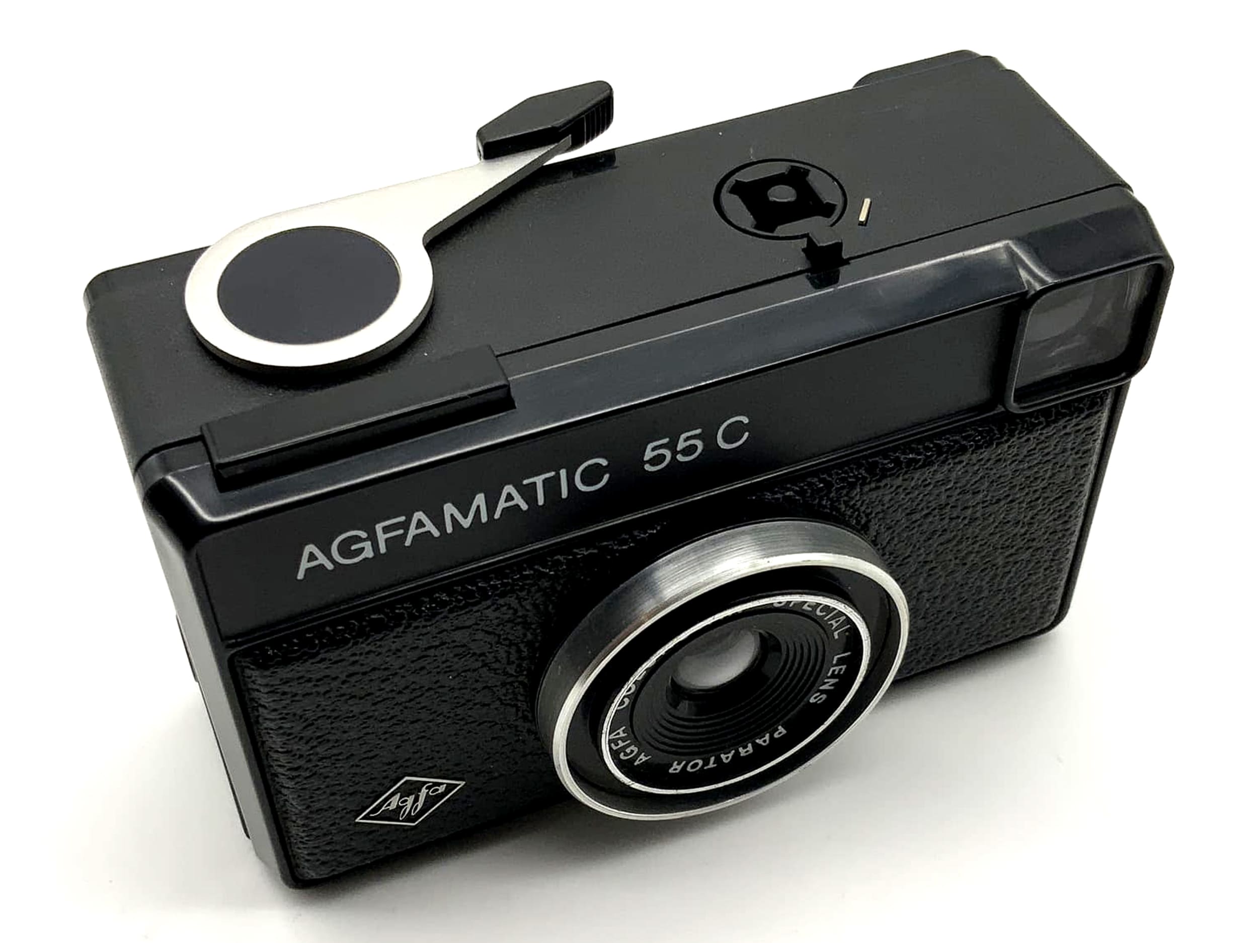 Agfa Agfamatic 55C rangefinder camera with Colorstar Special Parator 35mm