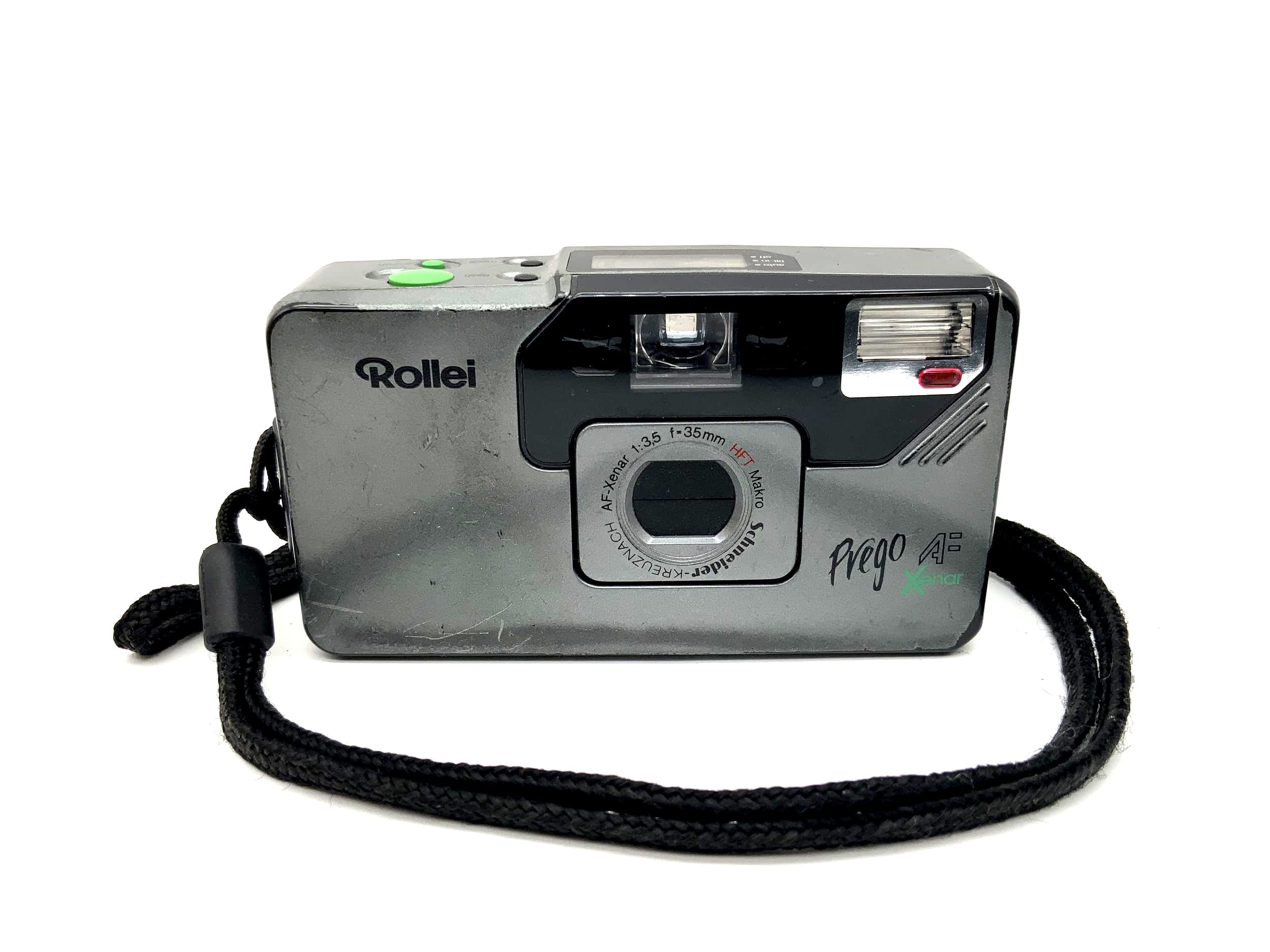 Rollei Prego AF Point&Shoot with Xenar 1:3.5 f=35mm HFT Macro Analog Camera