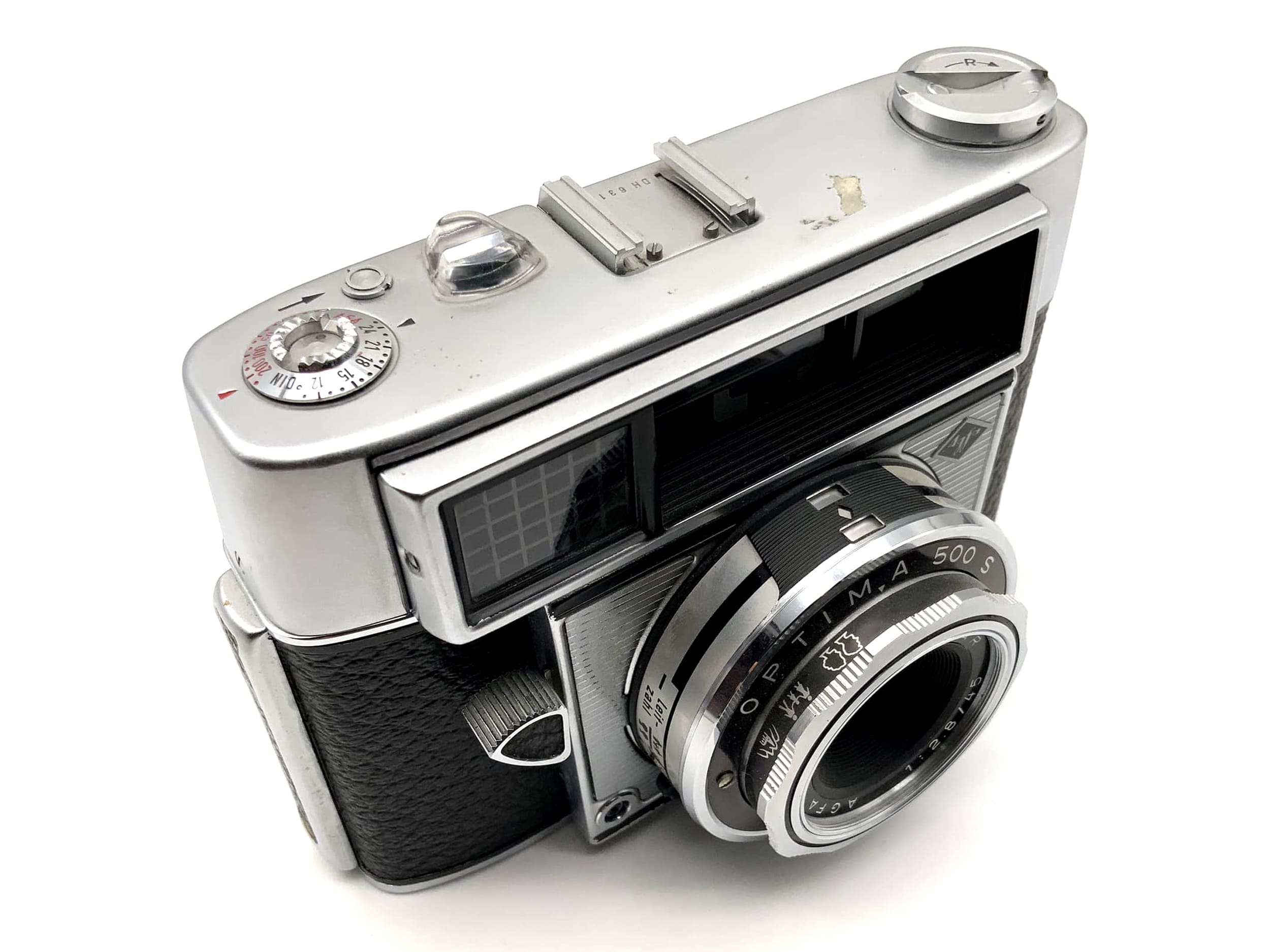 Appareil photo télémétrique Agfa Optima 500 S avec appareil photo compact Color Solinar 45 mm 1:2,8 35 mm