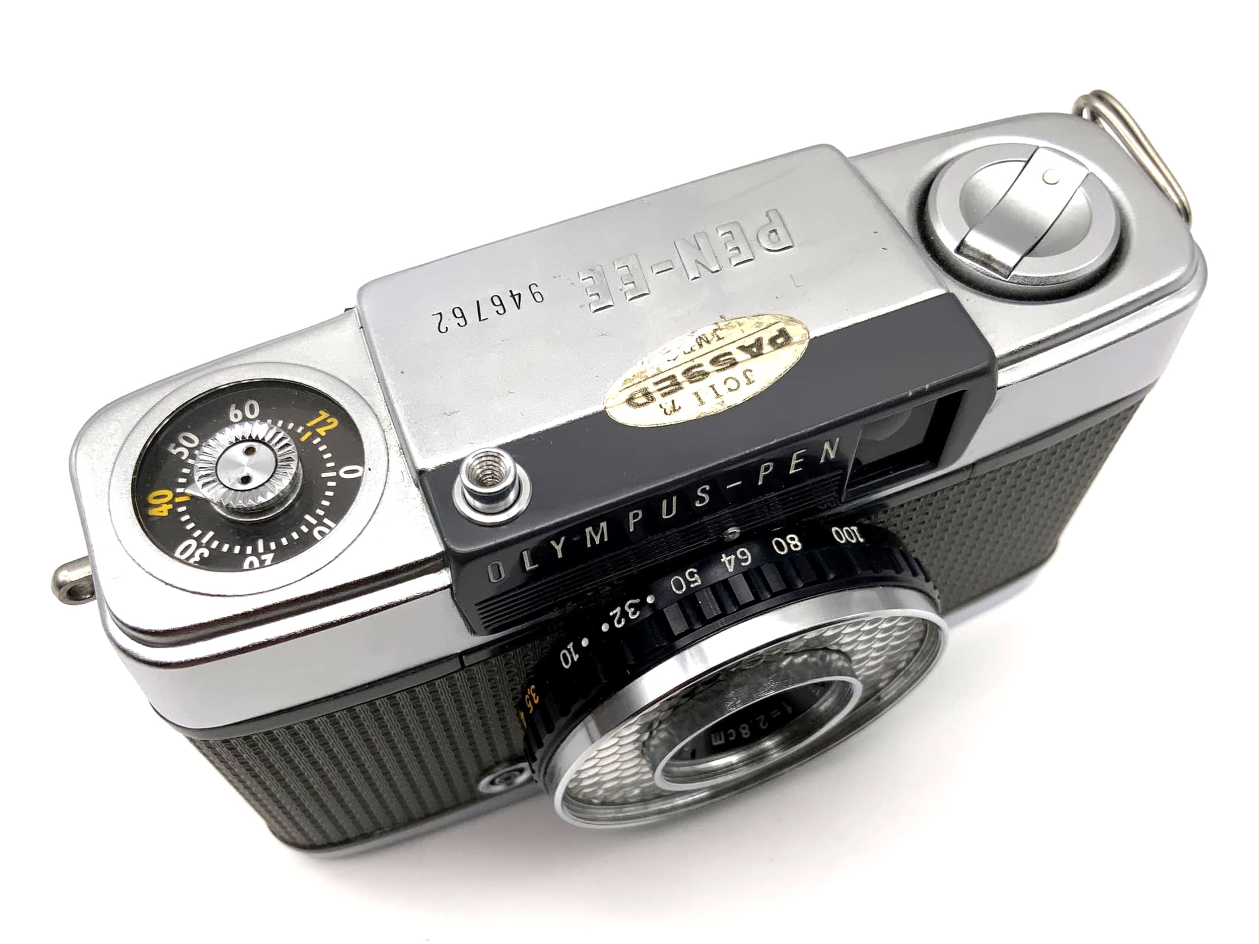Appareil photo Olympus Pen-EE avec viseur D.Zuiko 28 mm 1:3,5 Appareil photo compact 35 mm 2,8 cm